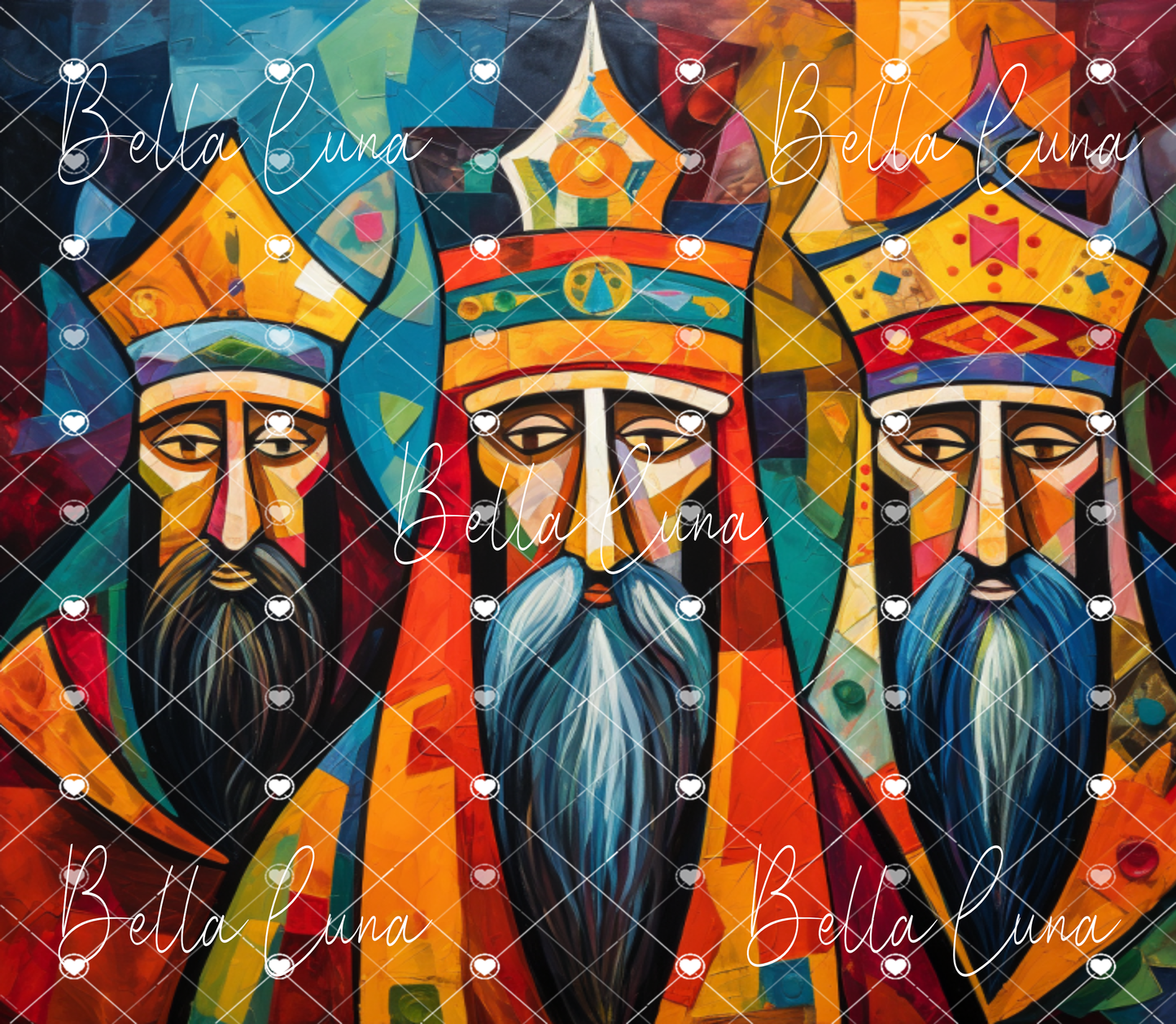 Three Wise Men/ Three Kings/ Tres Reyes Magos Tumbler Wrap Bundle