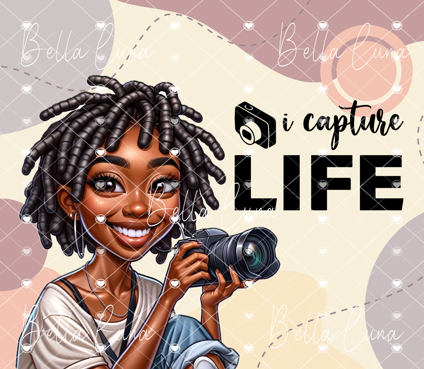 Photographer Tumbler Wrap Digital Design - 5 images