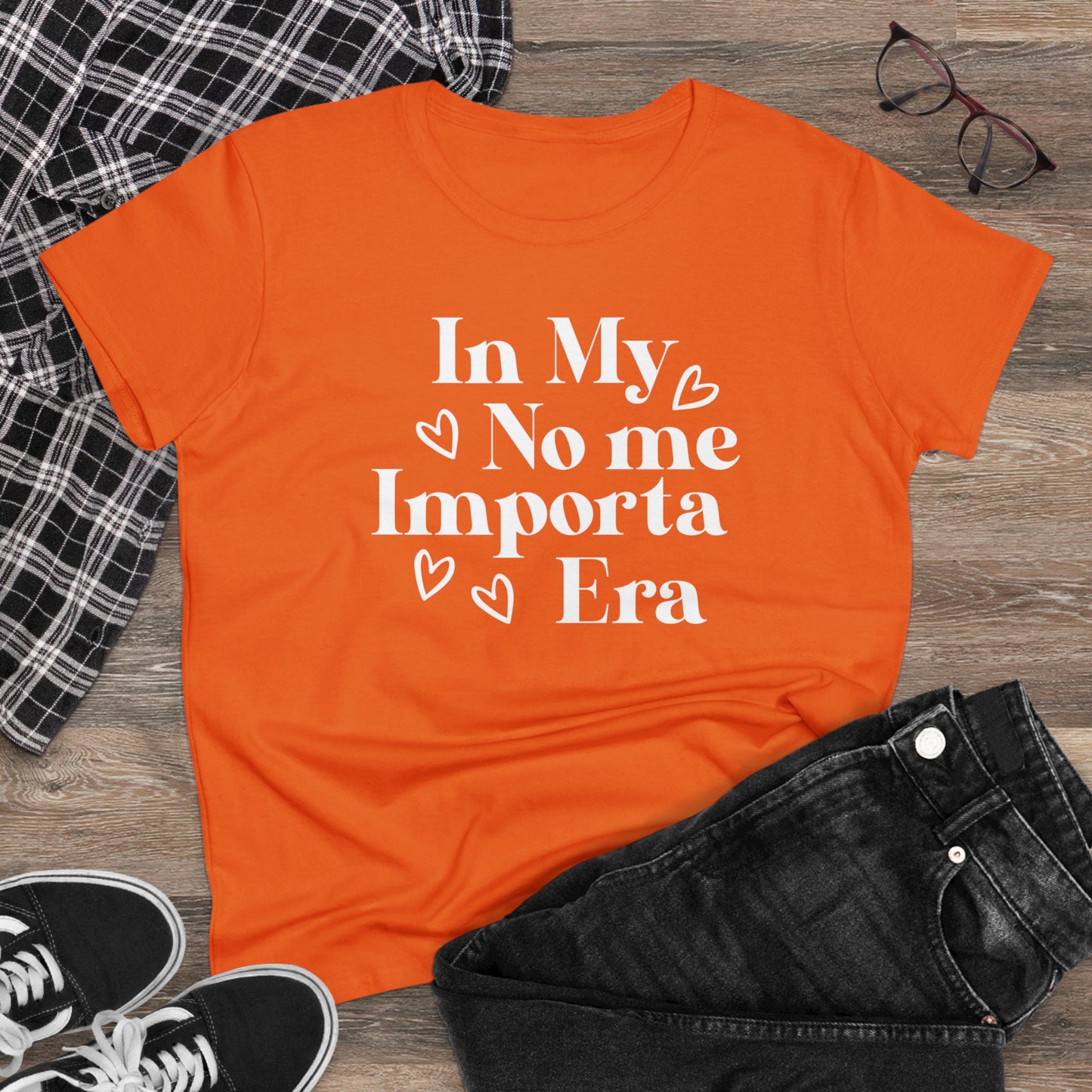 Women's Midweight Cotton Tee - In my No Me Importa Era