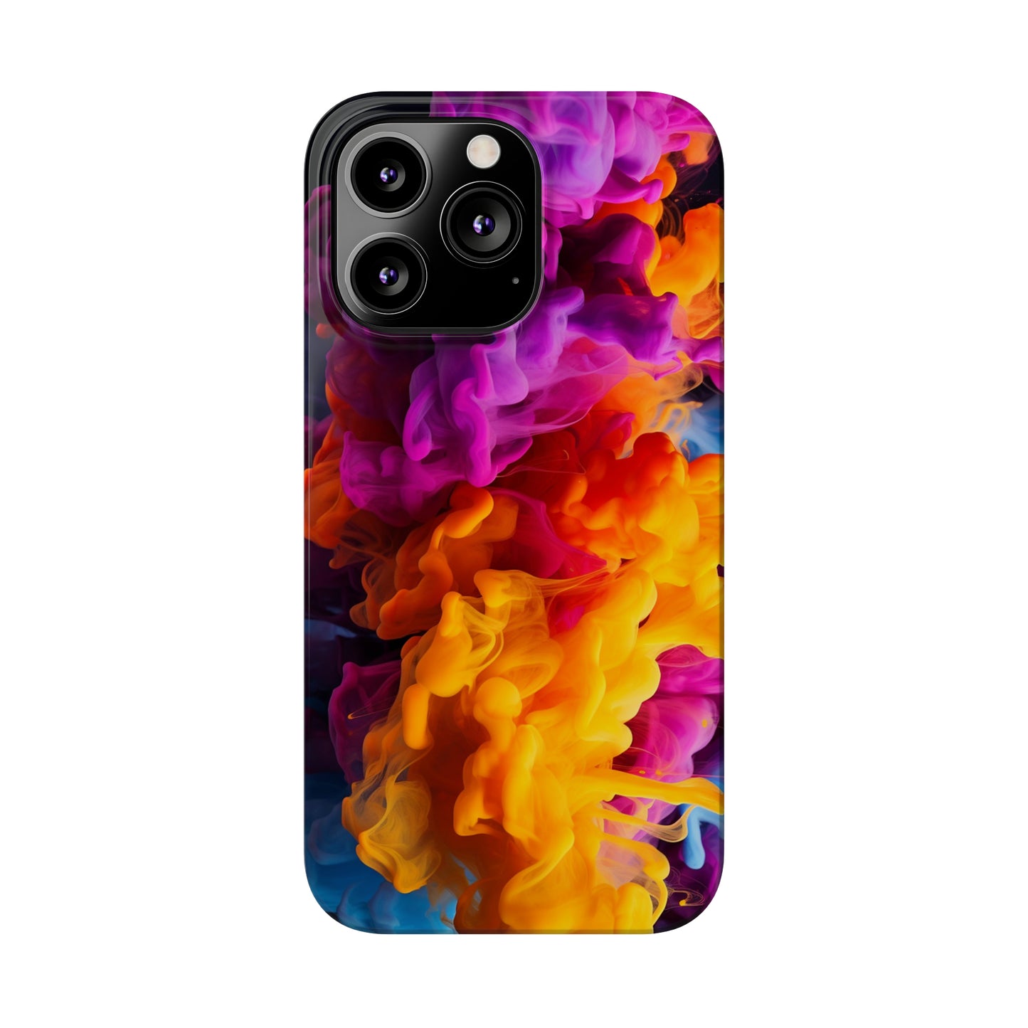 Slim Phone Cases - Colorful Smoke