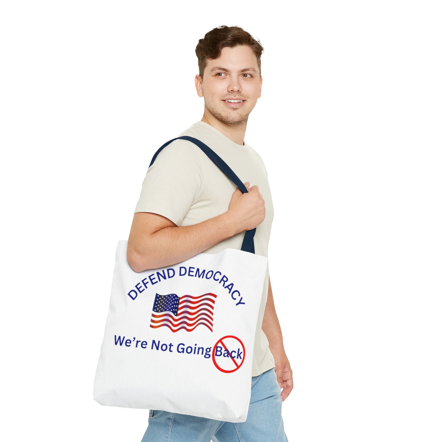 Tote Bag (AOP) - white