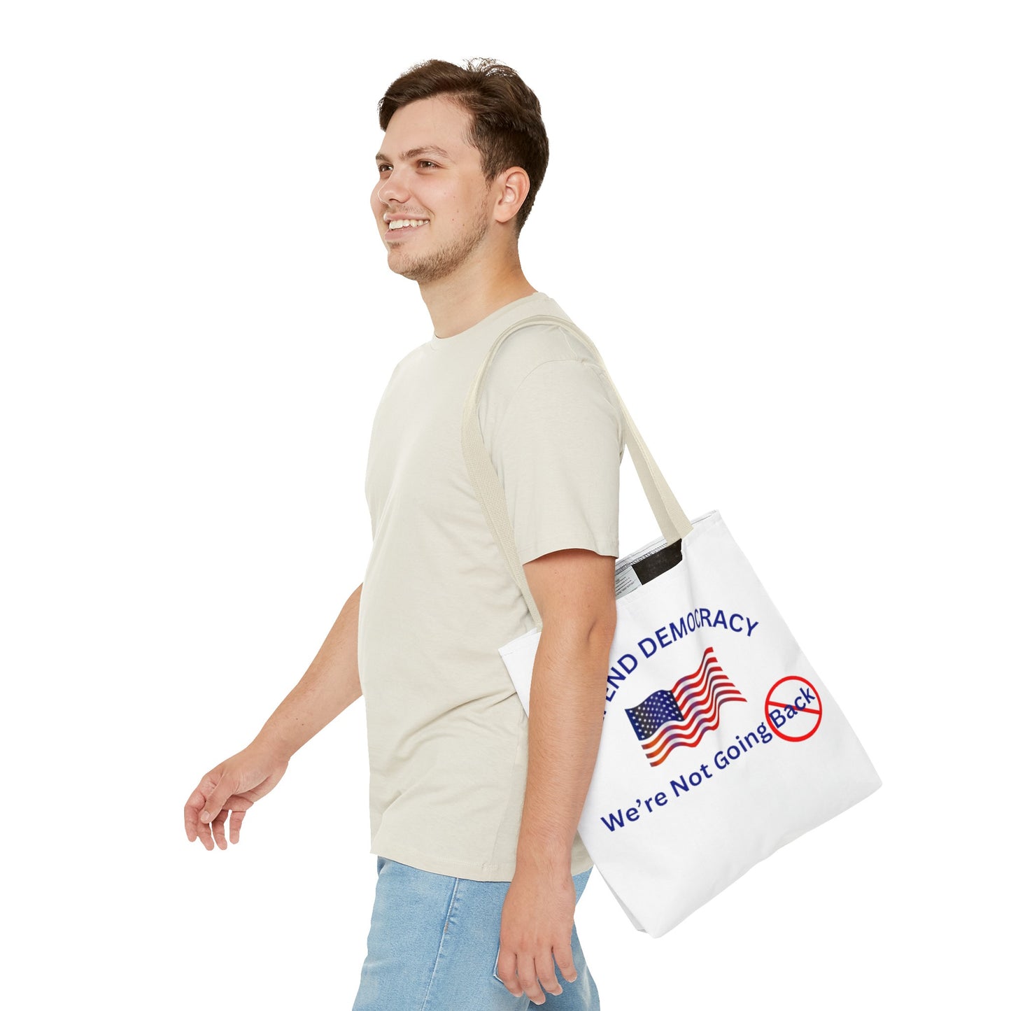 Tote Bag (AOP) - white