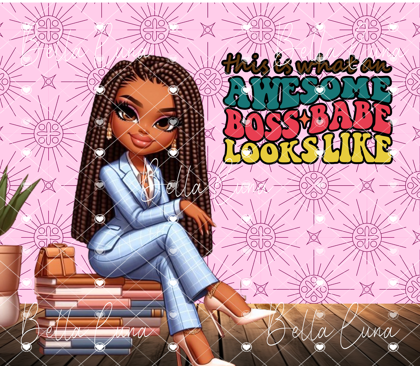 Awesome Boss-Babe Tumbler Wrap Bundle - 6 images