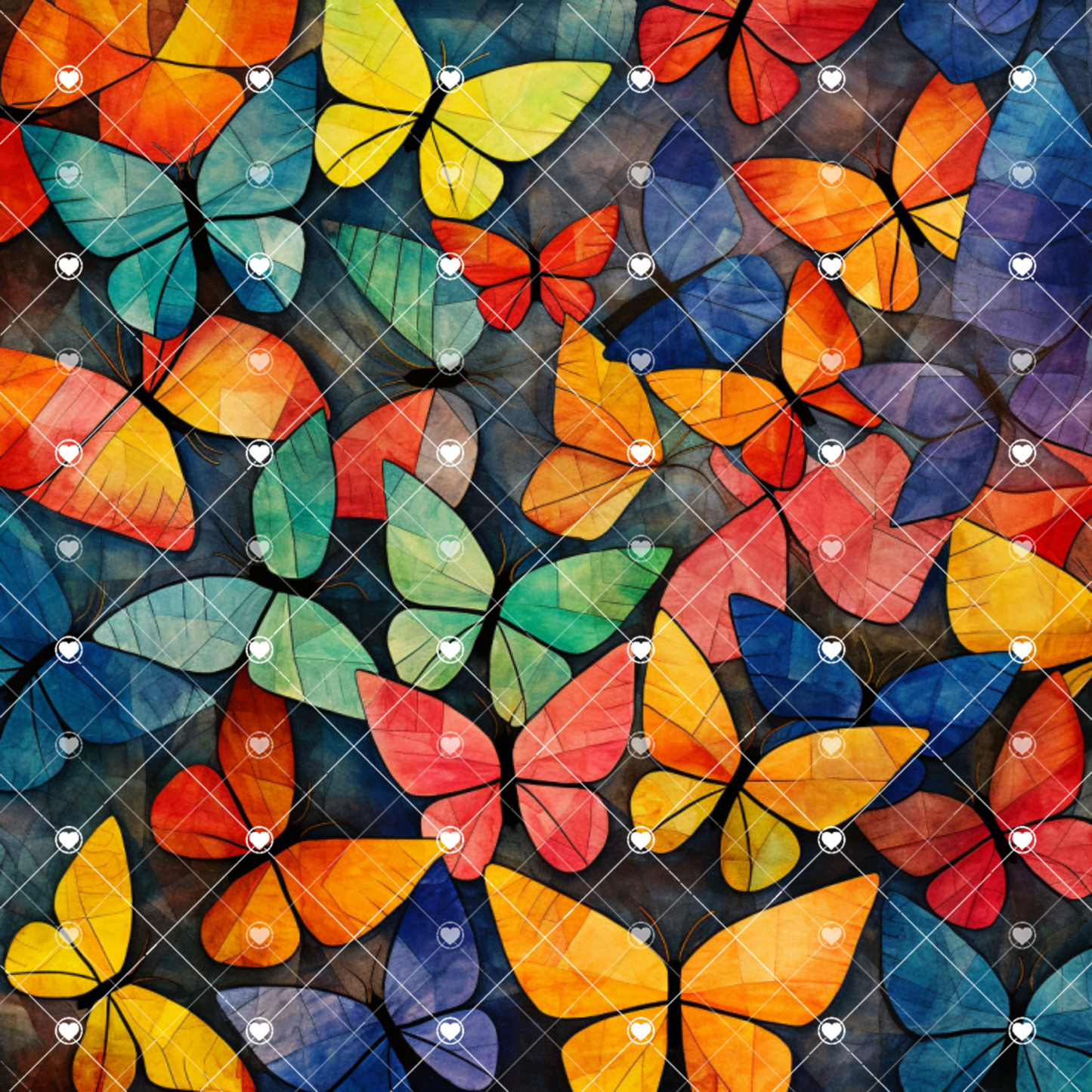 Butterfly Explosion - Digital Art - Digital File