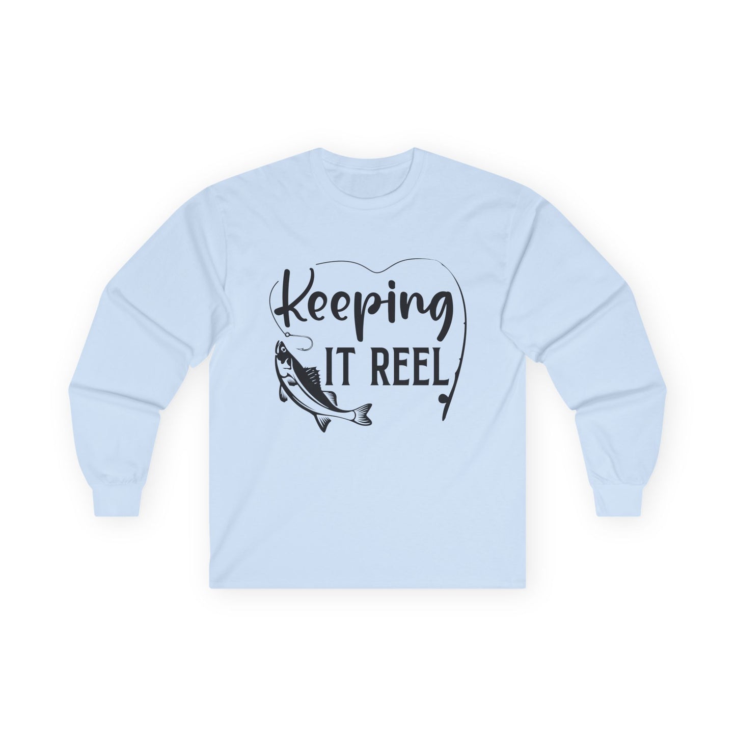 Fishing Enthusiast Long Sleeve Tee - Keeping It Reel