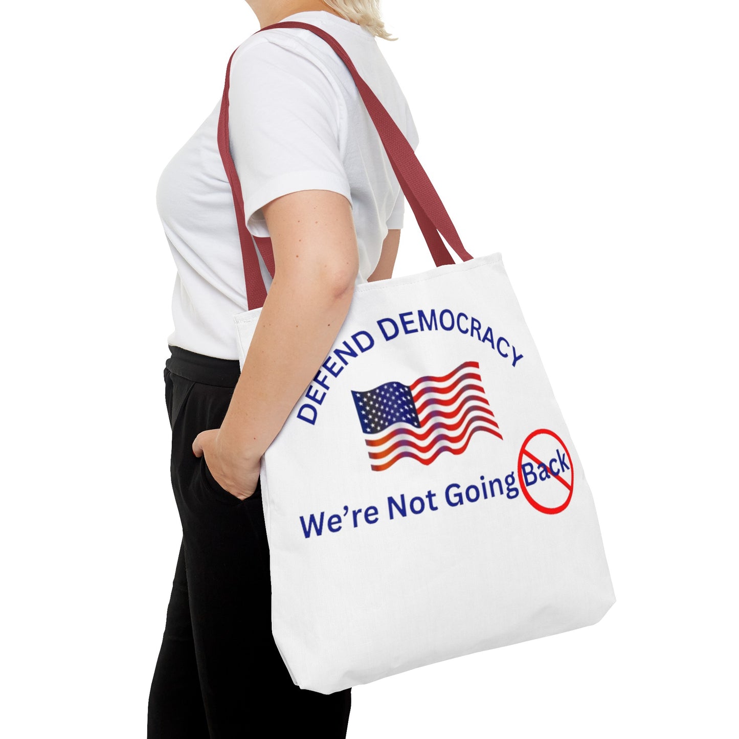 Tote Bag (AOP) - white