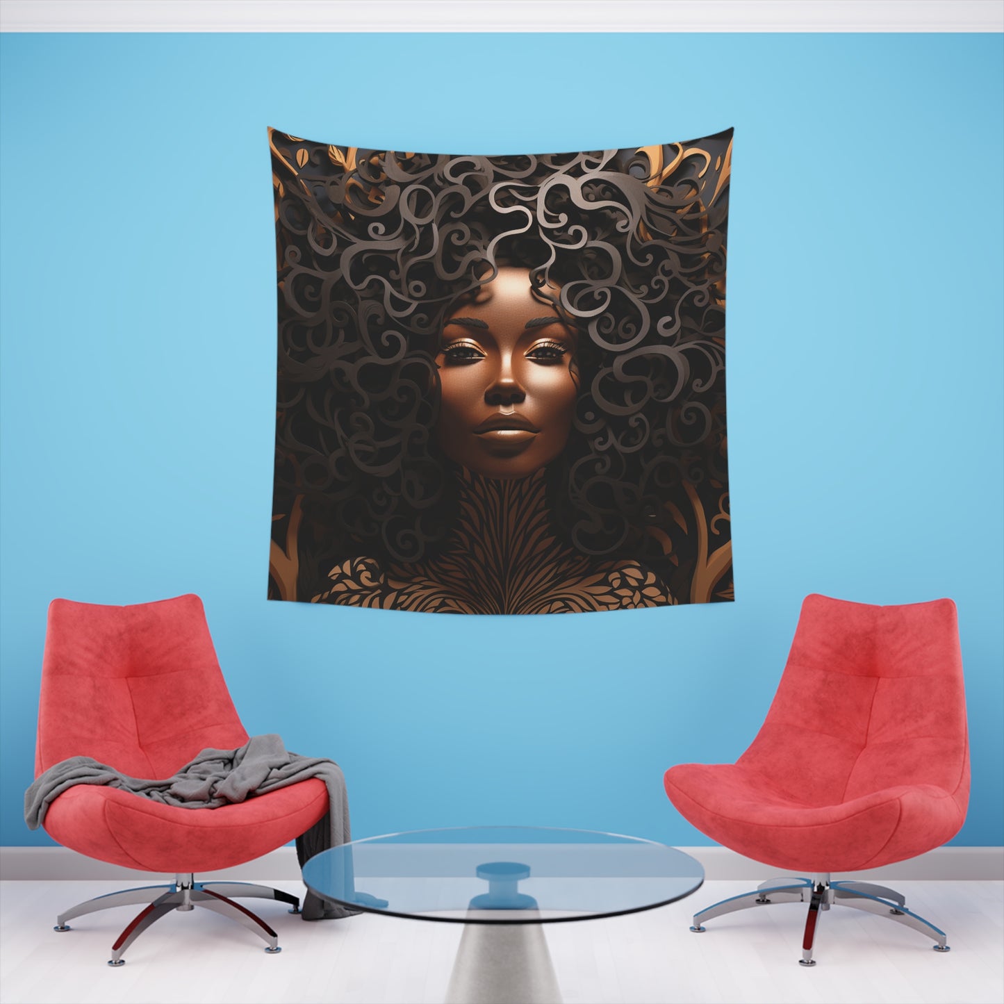 Printed Wall Tapestry