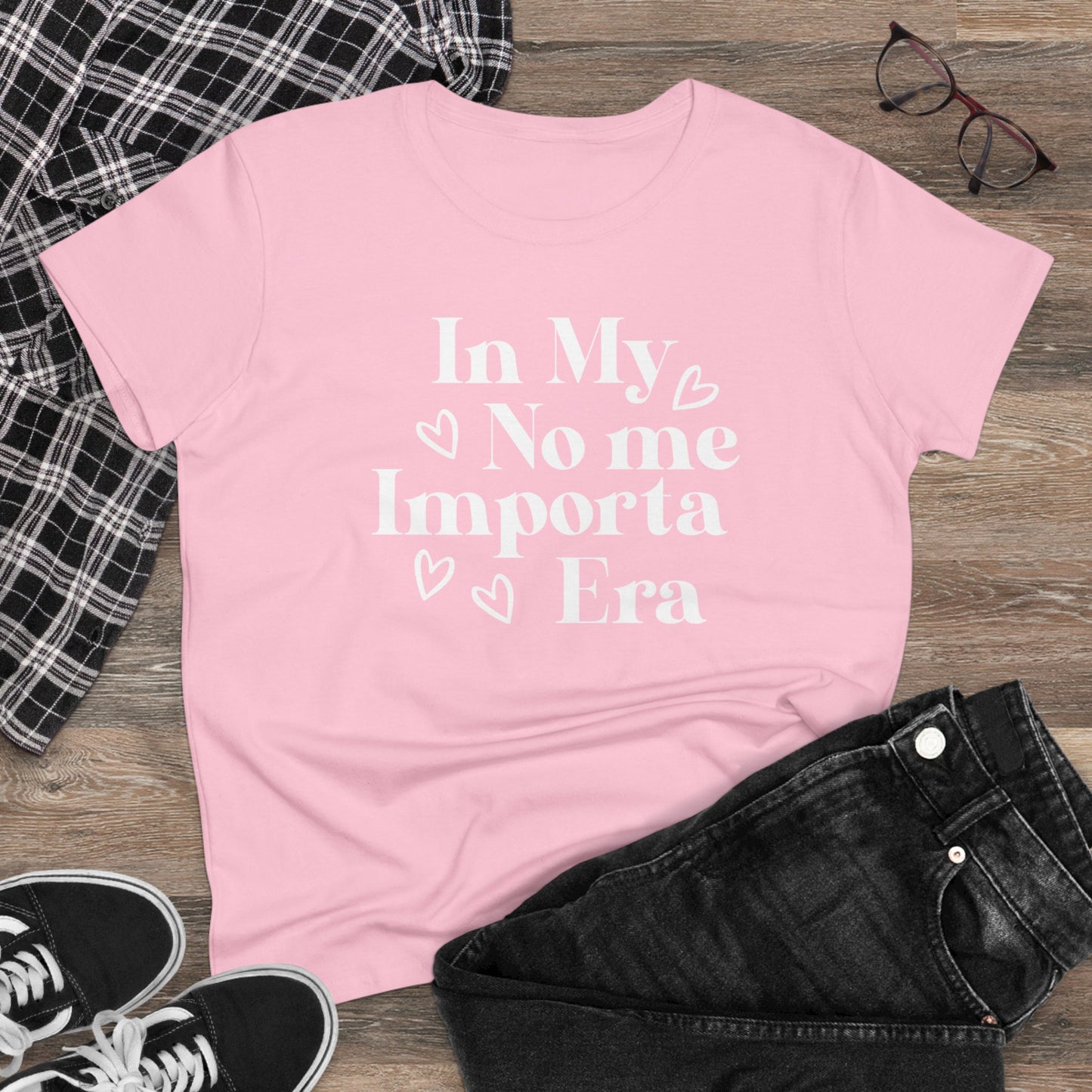 Women's Midweight Cotton Tee - In my No Me Importa Era