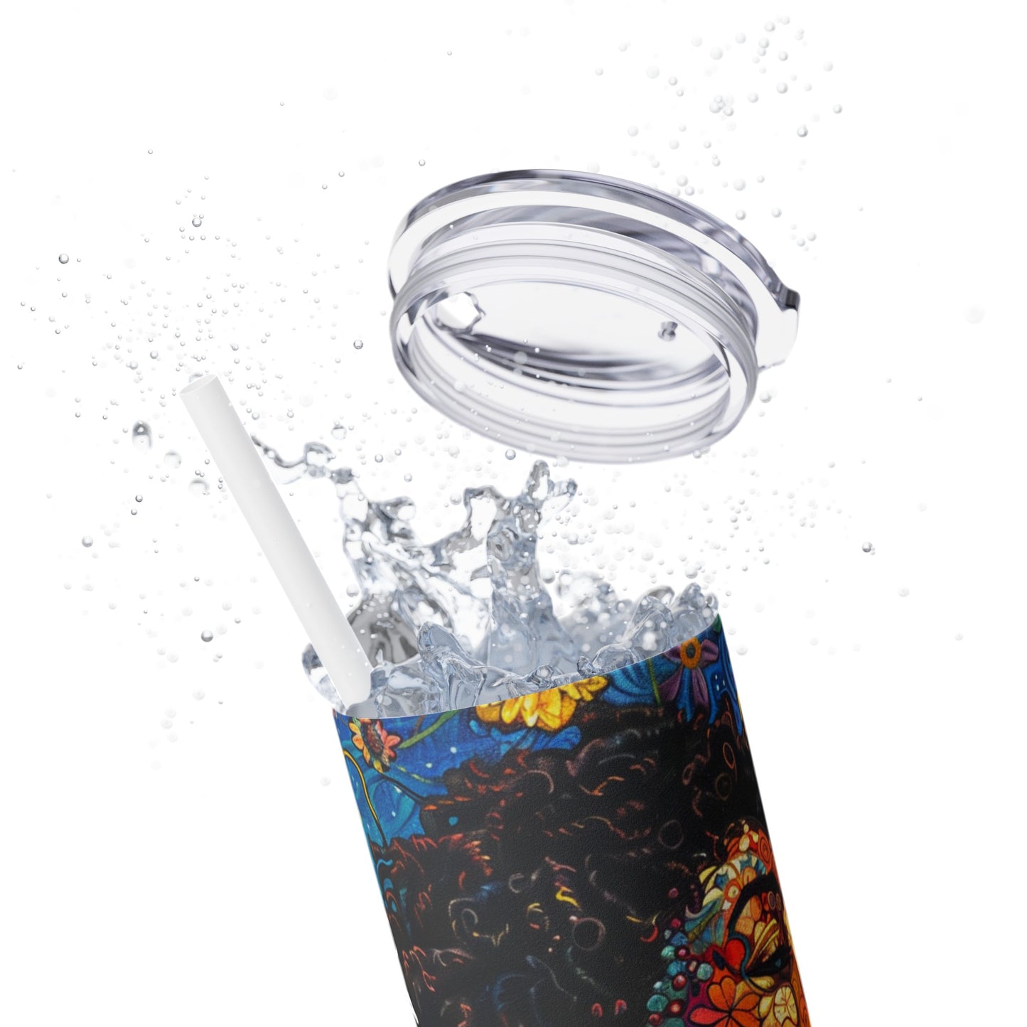 Skinny Tumbler with Straw, 20oz