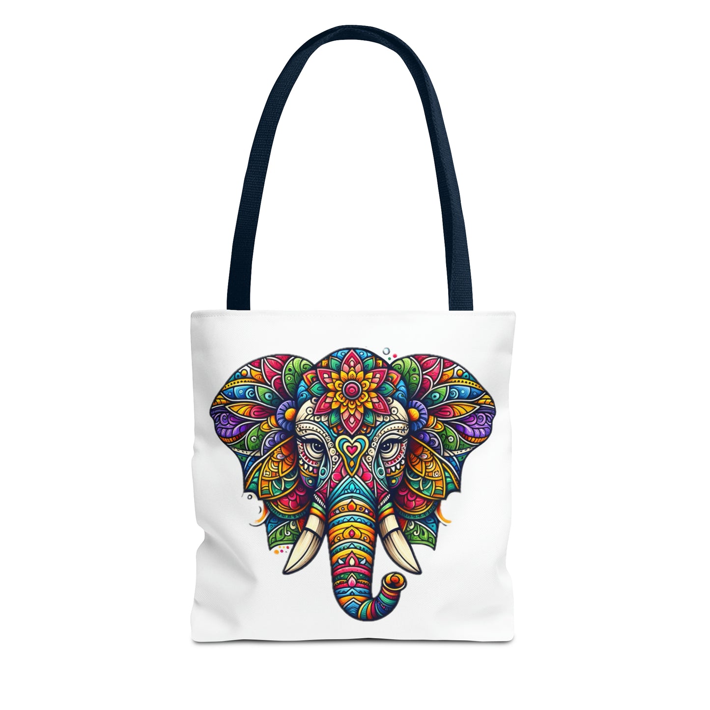 Tote Bag (AOP) - Elephant Mandala Design