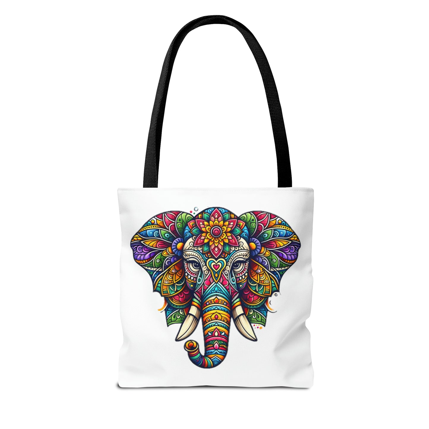 Tote Bag (AOP) - Elephant Mandala Design