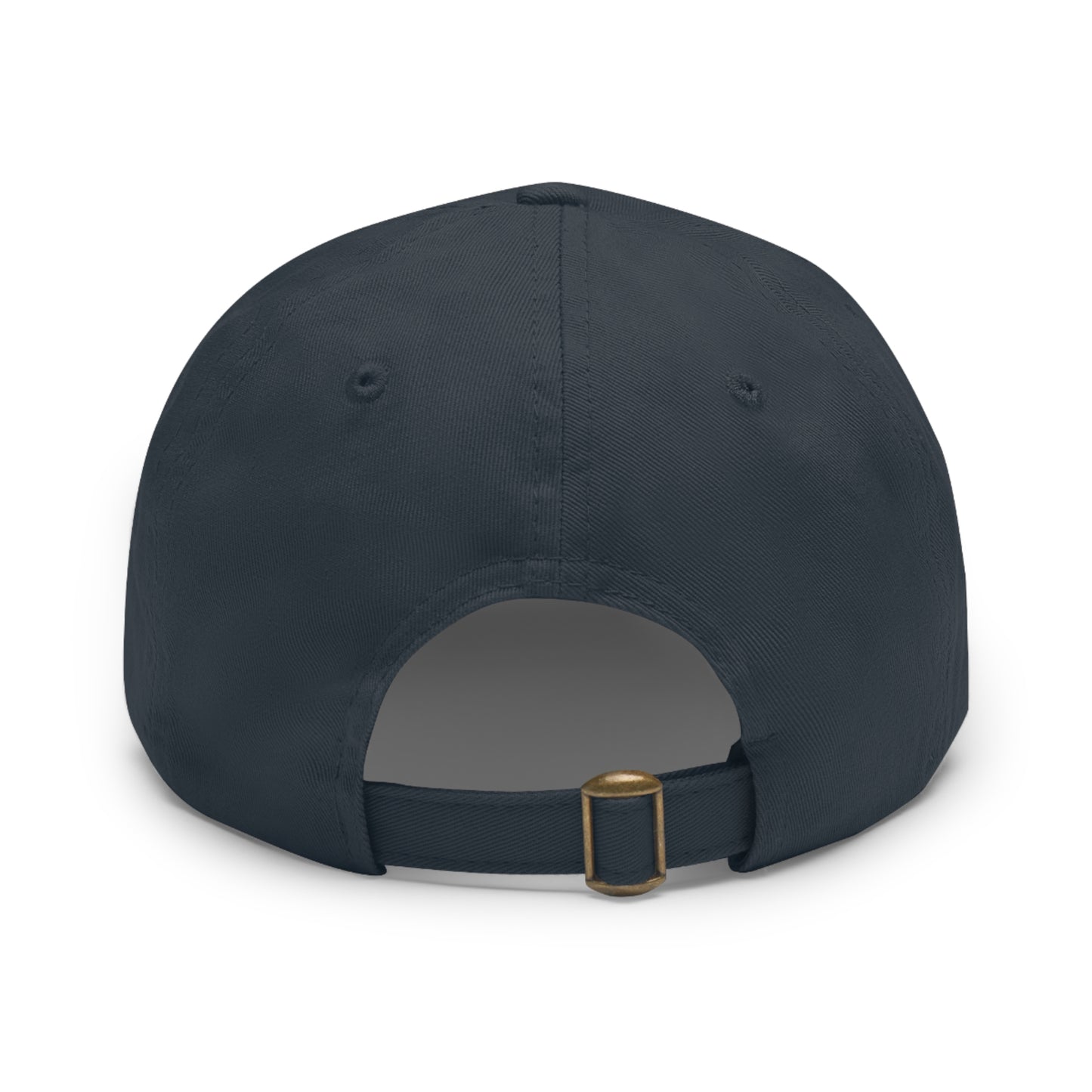 Dad Hat with Leather Patch (Rectangle) - WeFish2