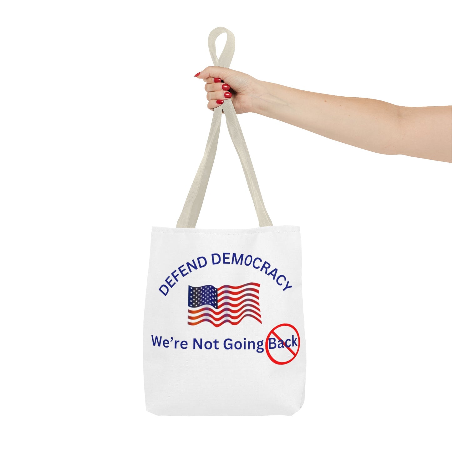 Tote Bag (AOP) - white