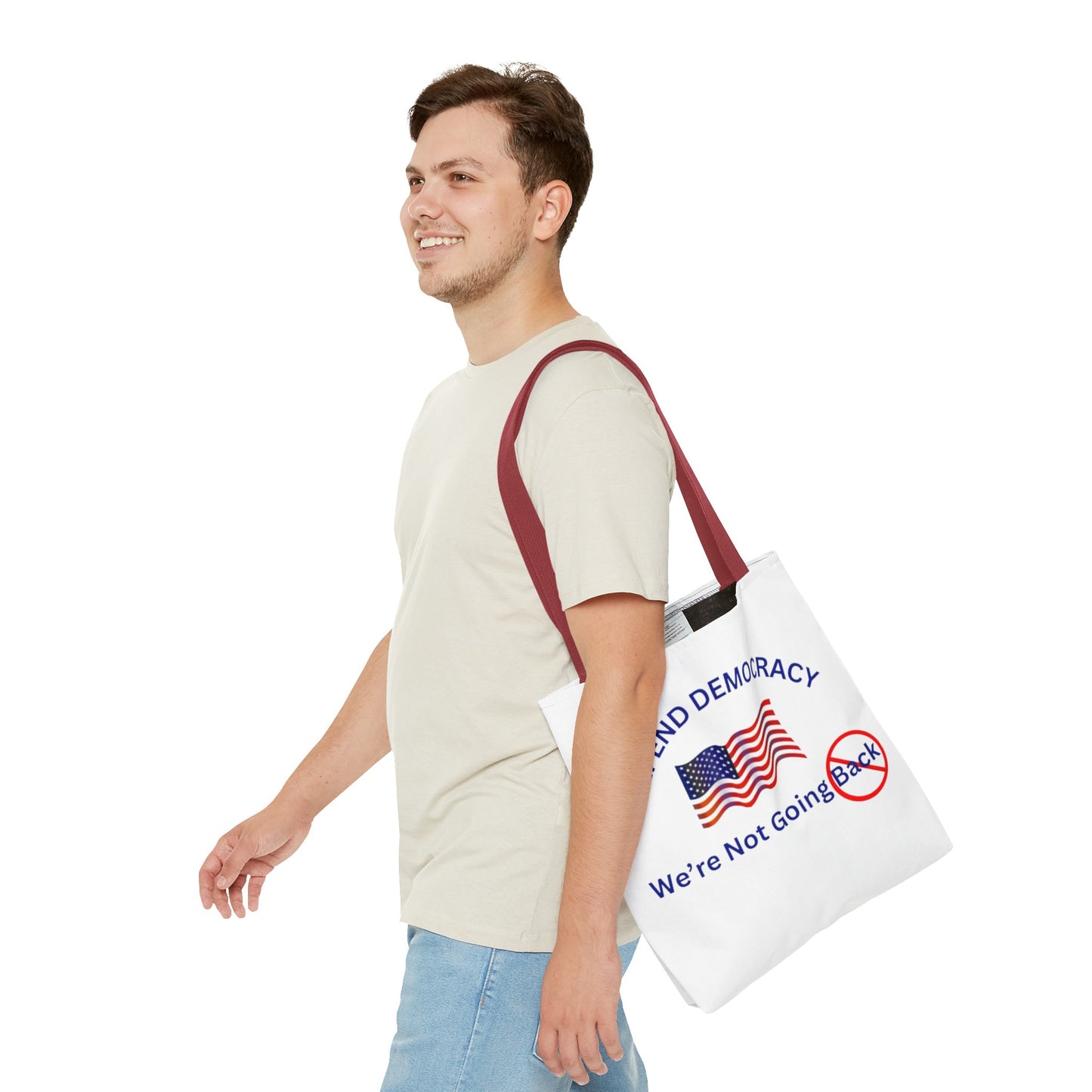 Tote Bag (AOP) - white