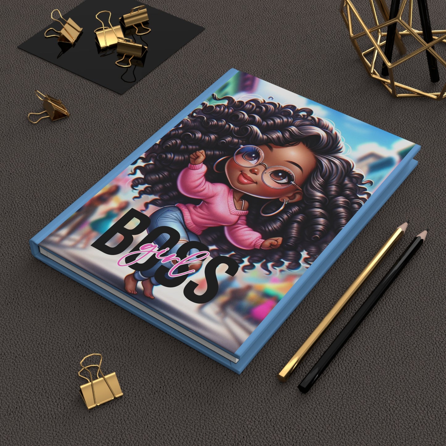 Girl Boss Hardcover Journal Matte