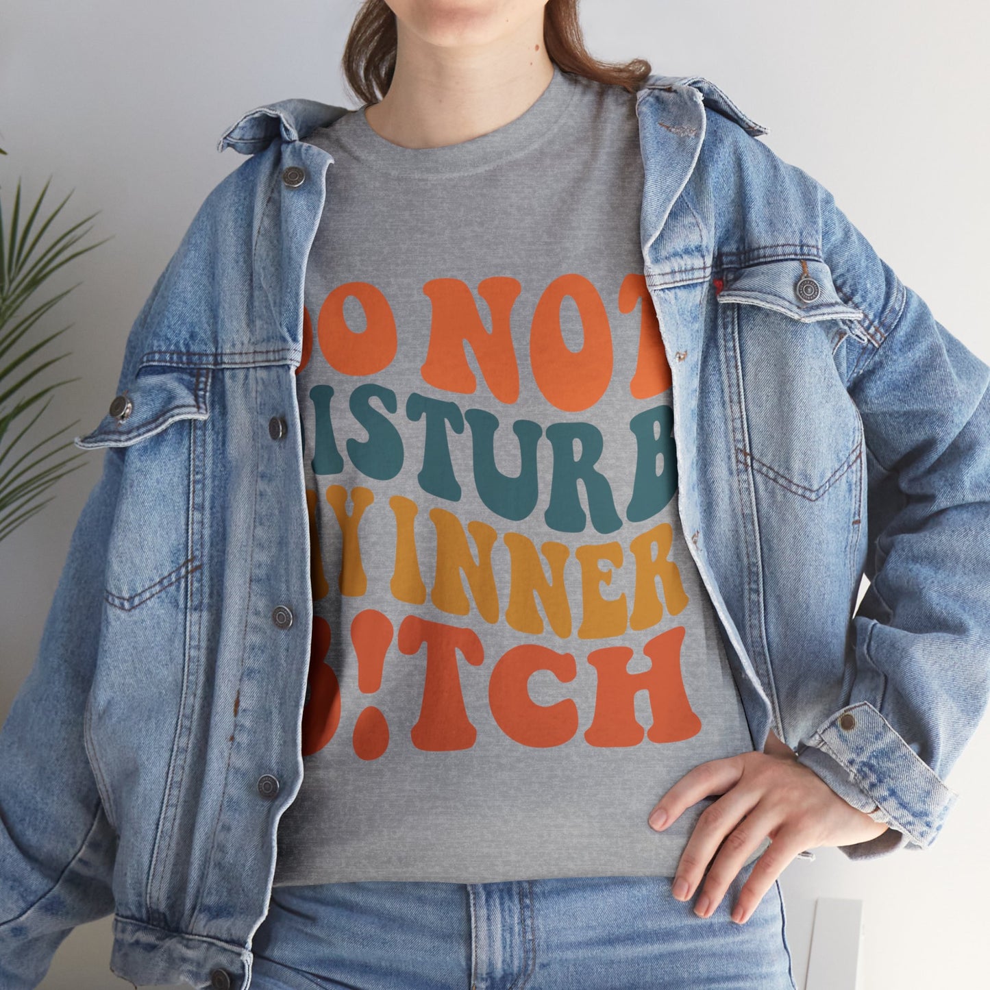 Unisex Heavy Cotton Tee - Do not disturb