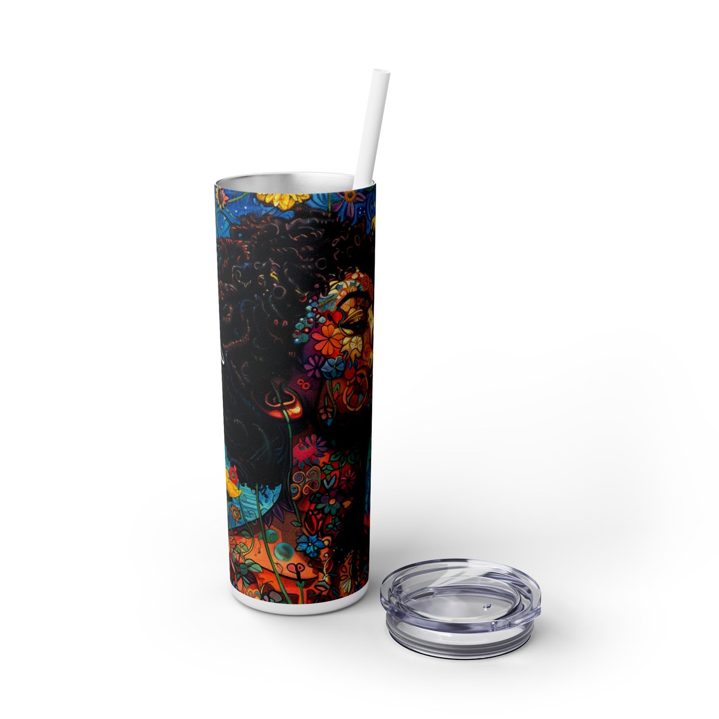 Skinny Tumbler with Straw, 20oz