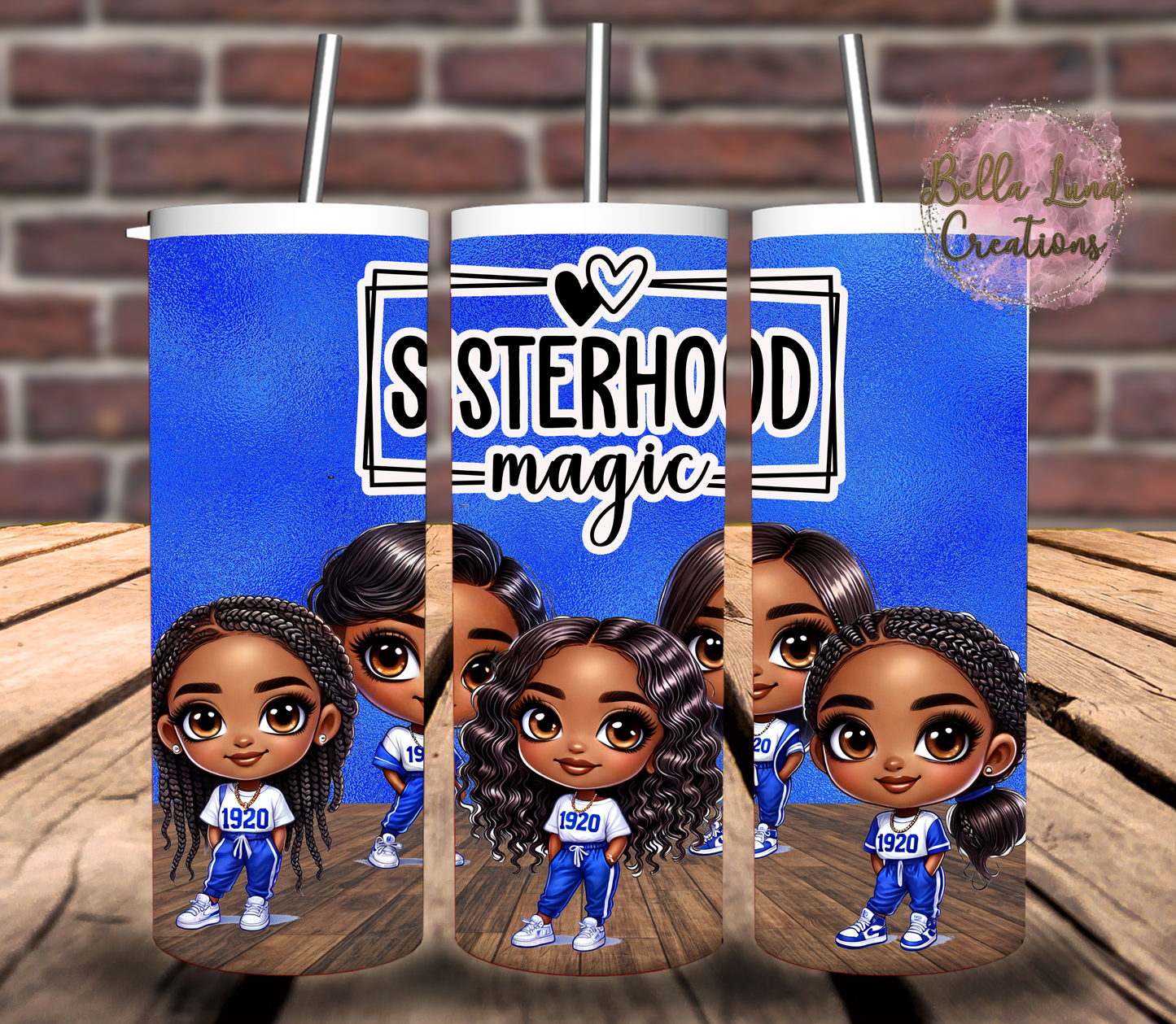 1920 Sisterhood Magic Tumbler Wrap