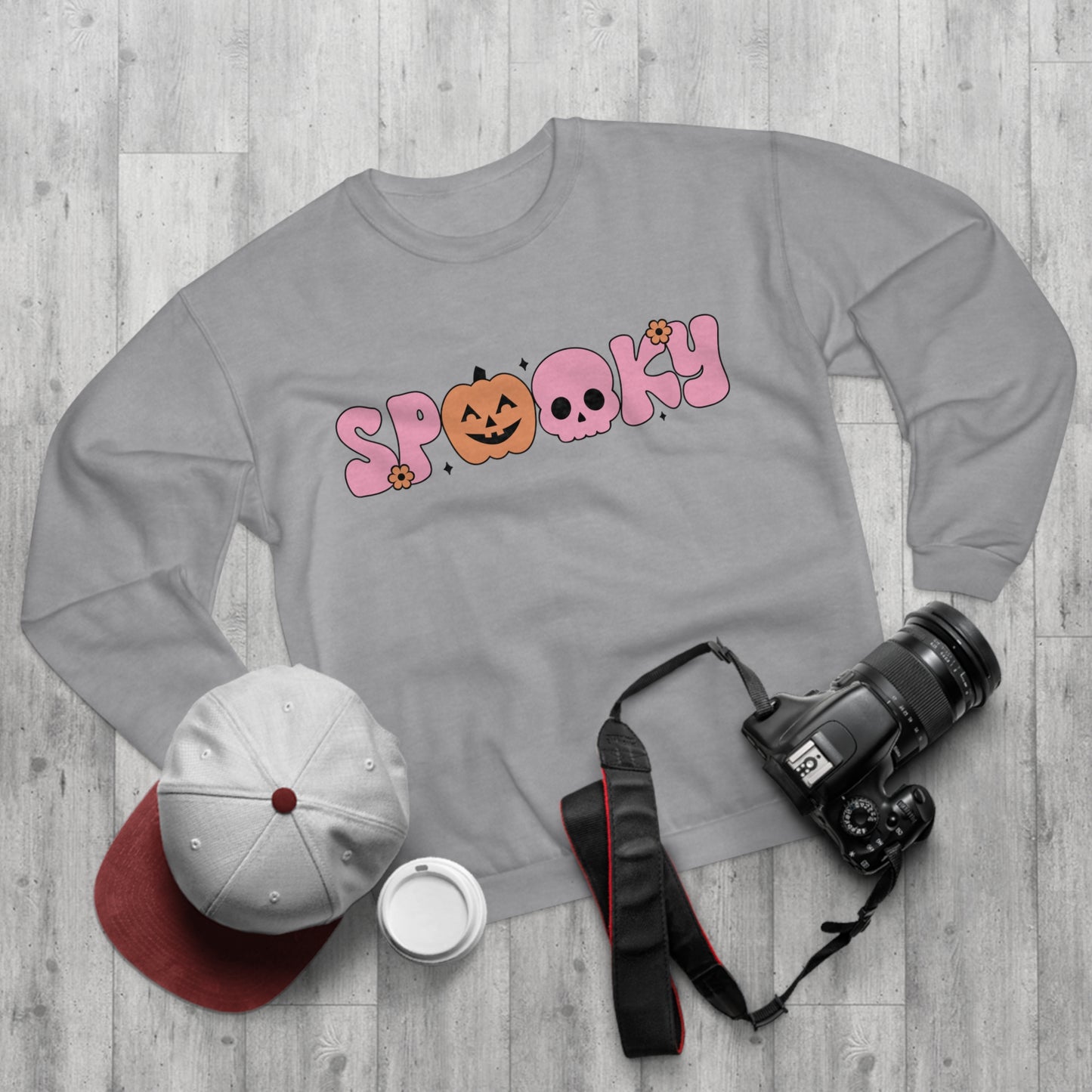 Unisex Crew Neck Sweatshirt (EU) - Spooky