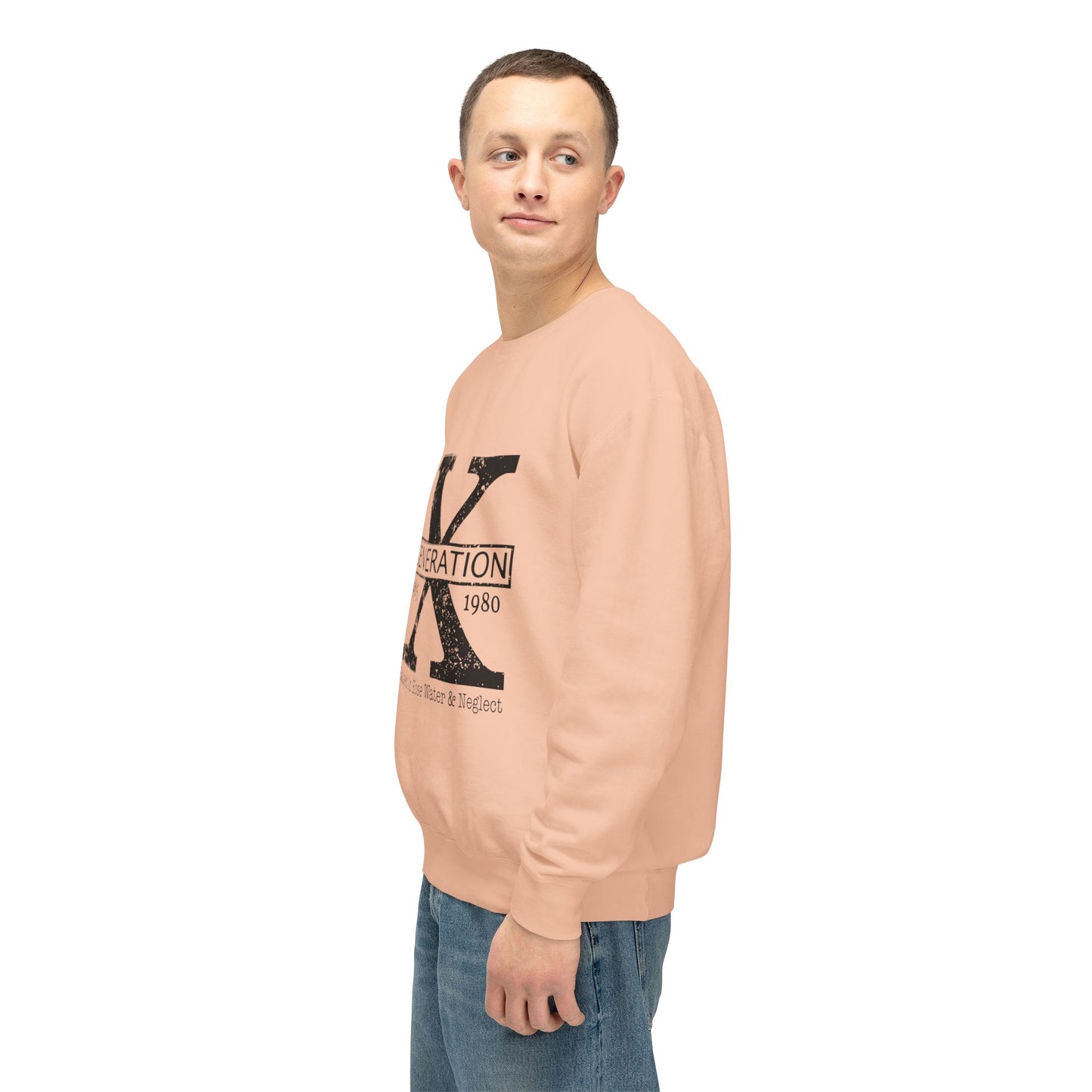 Unisex Lightweight Crewneck Sweatshirt - Gen X