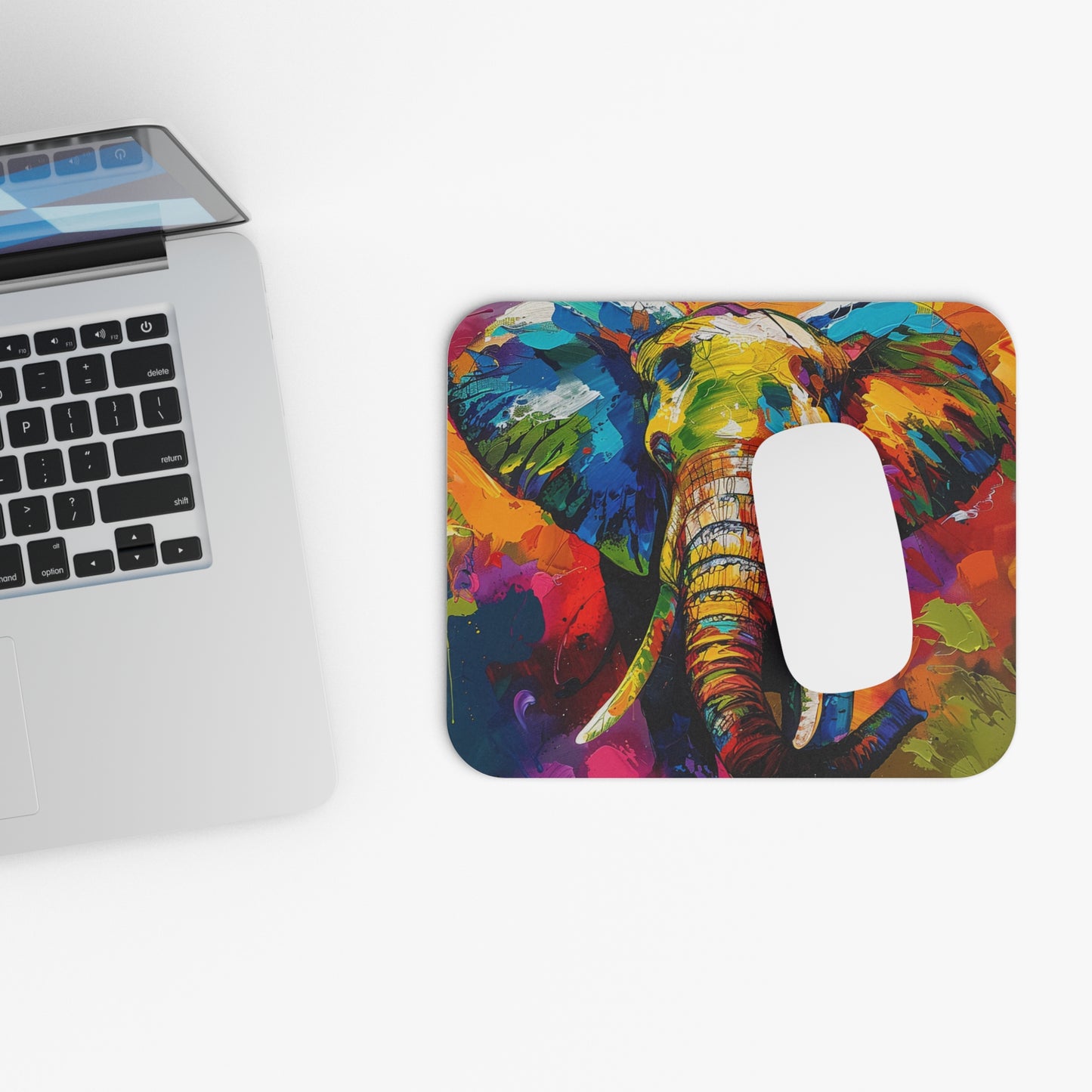 Mouse Pad (Rectangle) - elephant