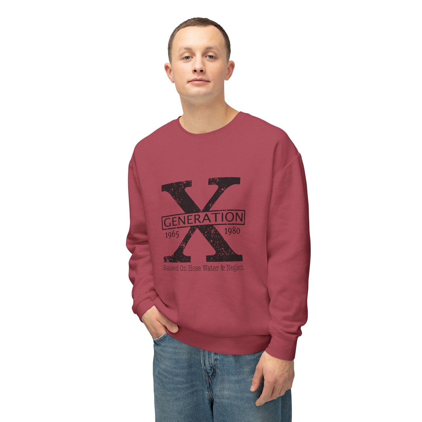 Unisex Lightweight Crewneck Sweatshirt - Gen X