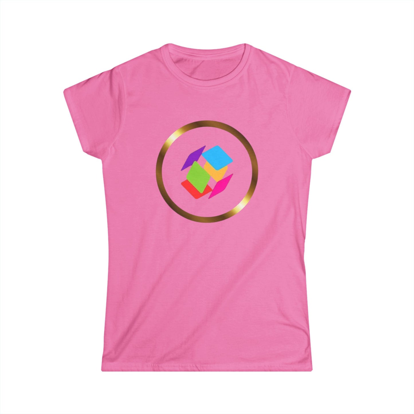 Stylish Women's Graphic Tee - Bella Luna Designs, Casual Wear, Gift Idea, Art Lover's Top, Comfortable Everyday T-Shirt