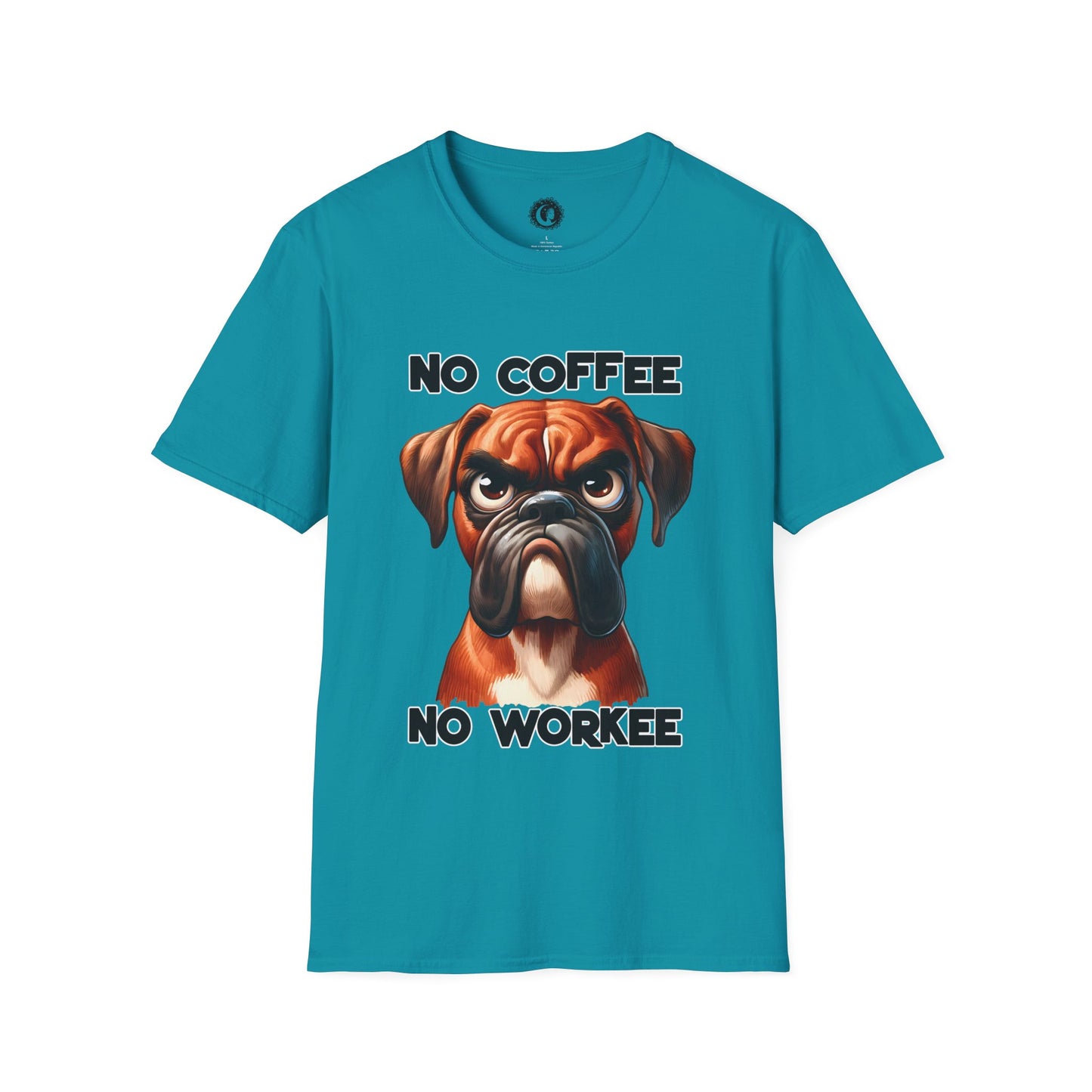 Unisex Softstyle T-Shirt - No Coffee No Workie