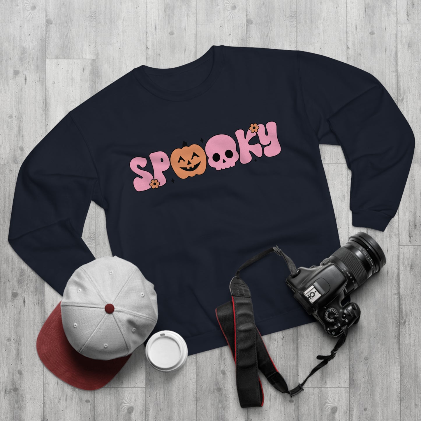 Unisex Crew Neck Sweatshirt (EU) - Spooky