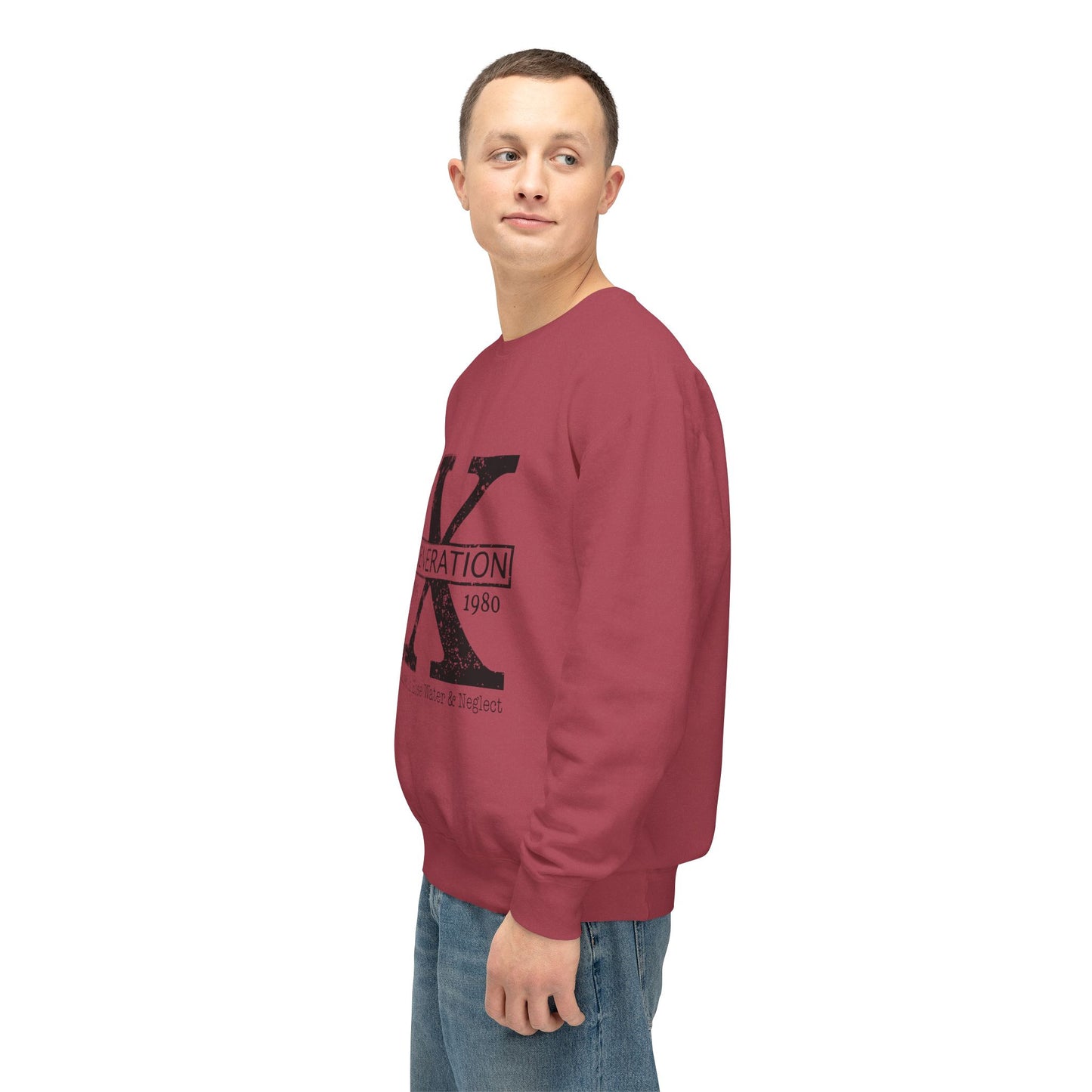 Unisex Lightweight Crewneck Sweatshirt - Gen X