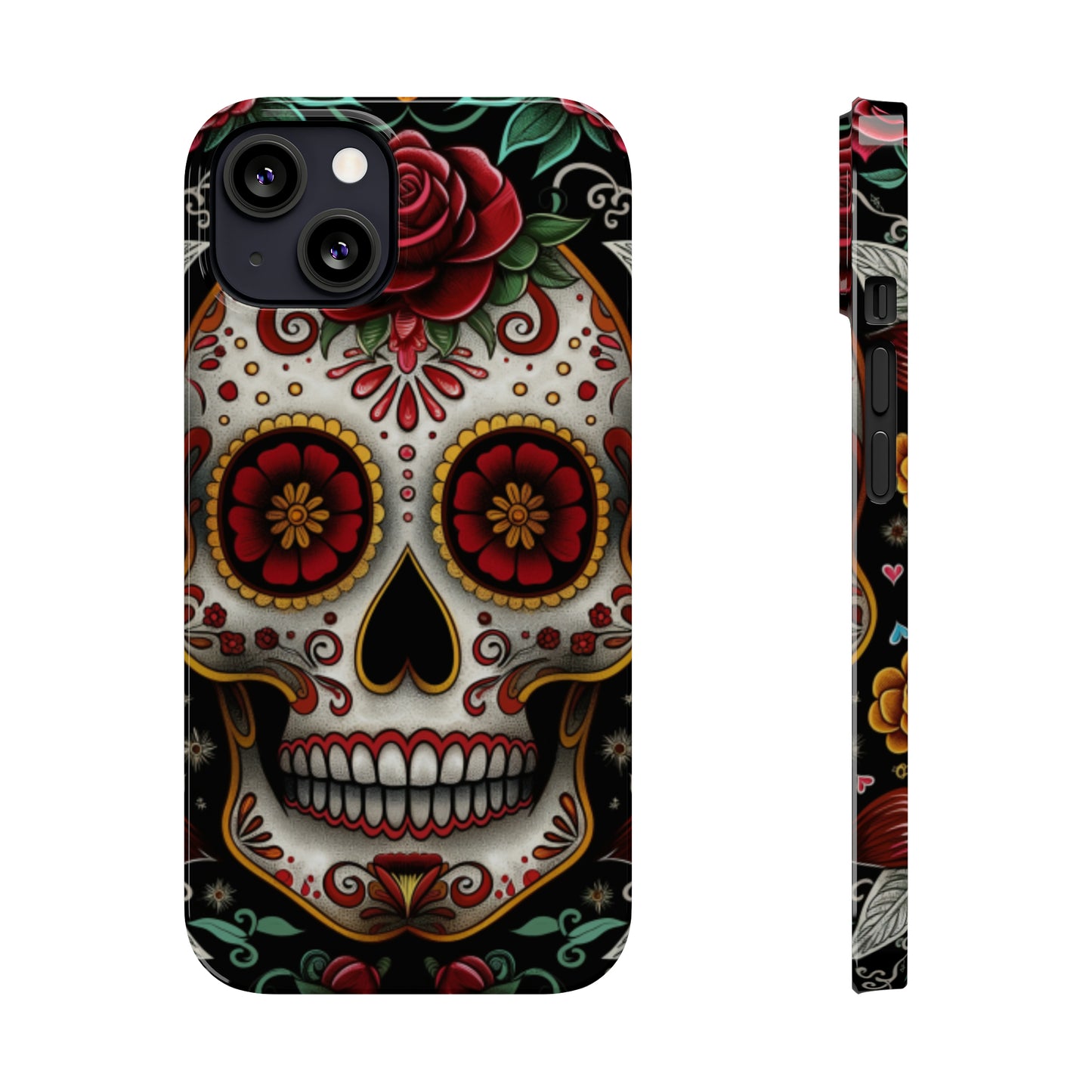 Slim Phone Cases - Sugar Skulls