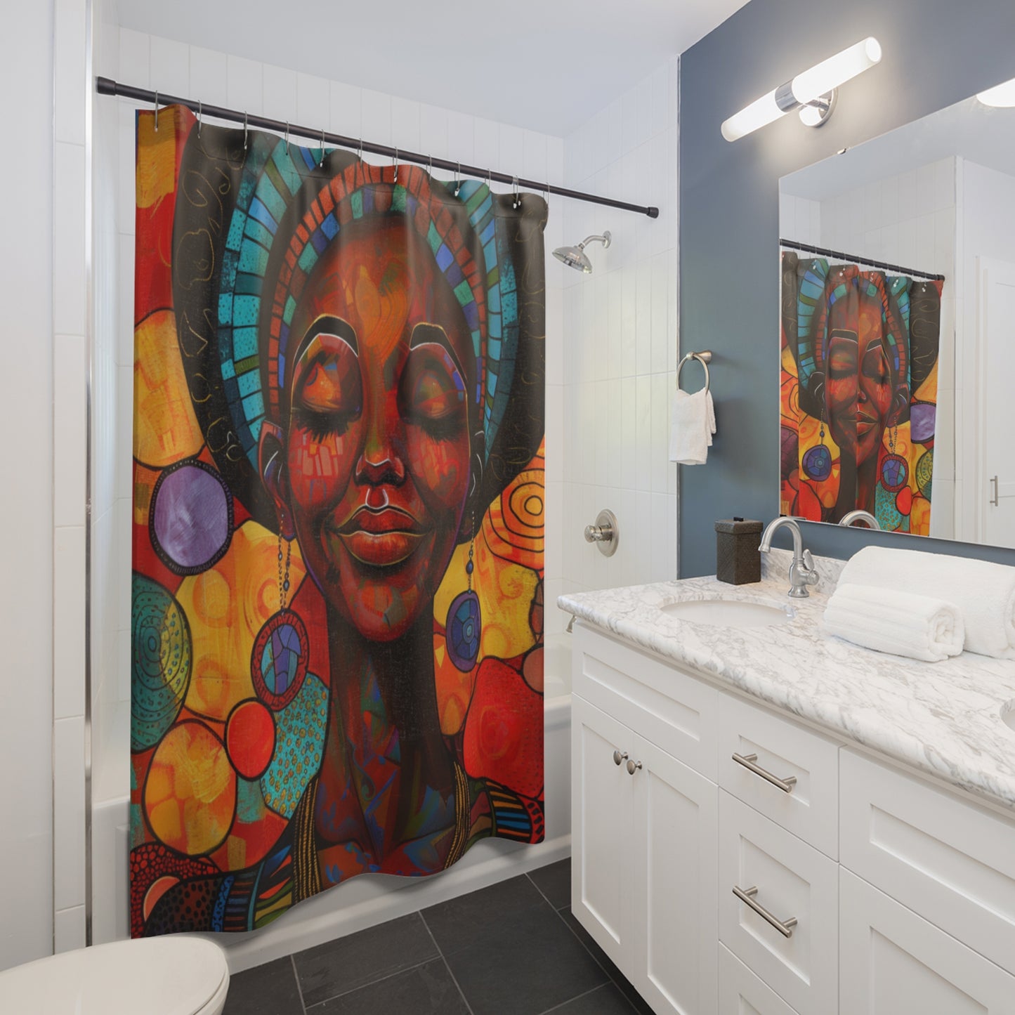 Shower Curtains - Afro Centric