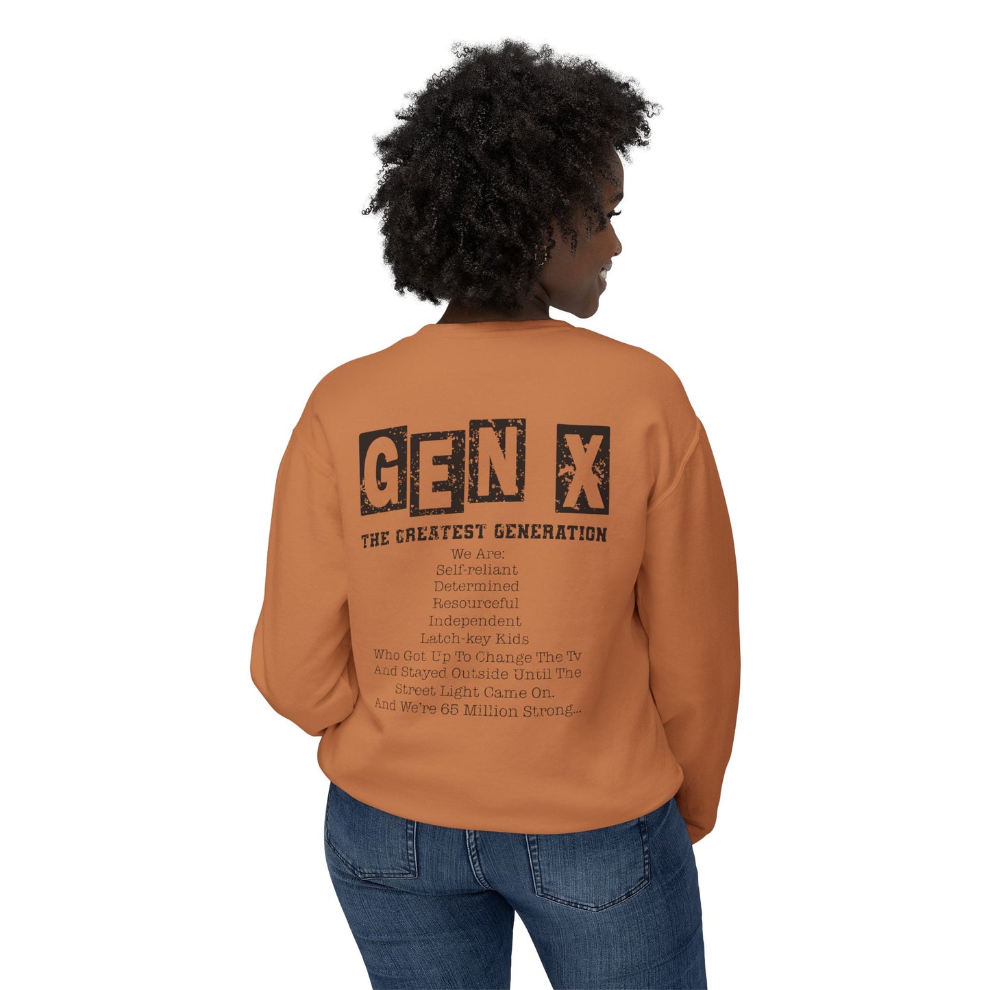 Unisex Lightweight Crewneck Sweatshirt - Gen X