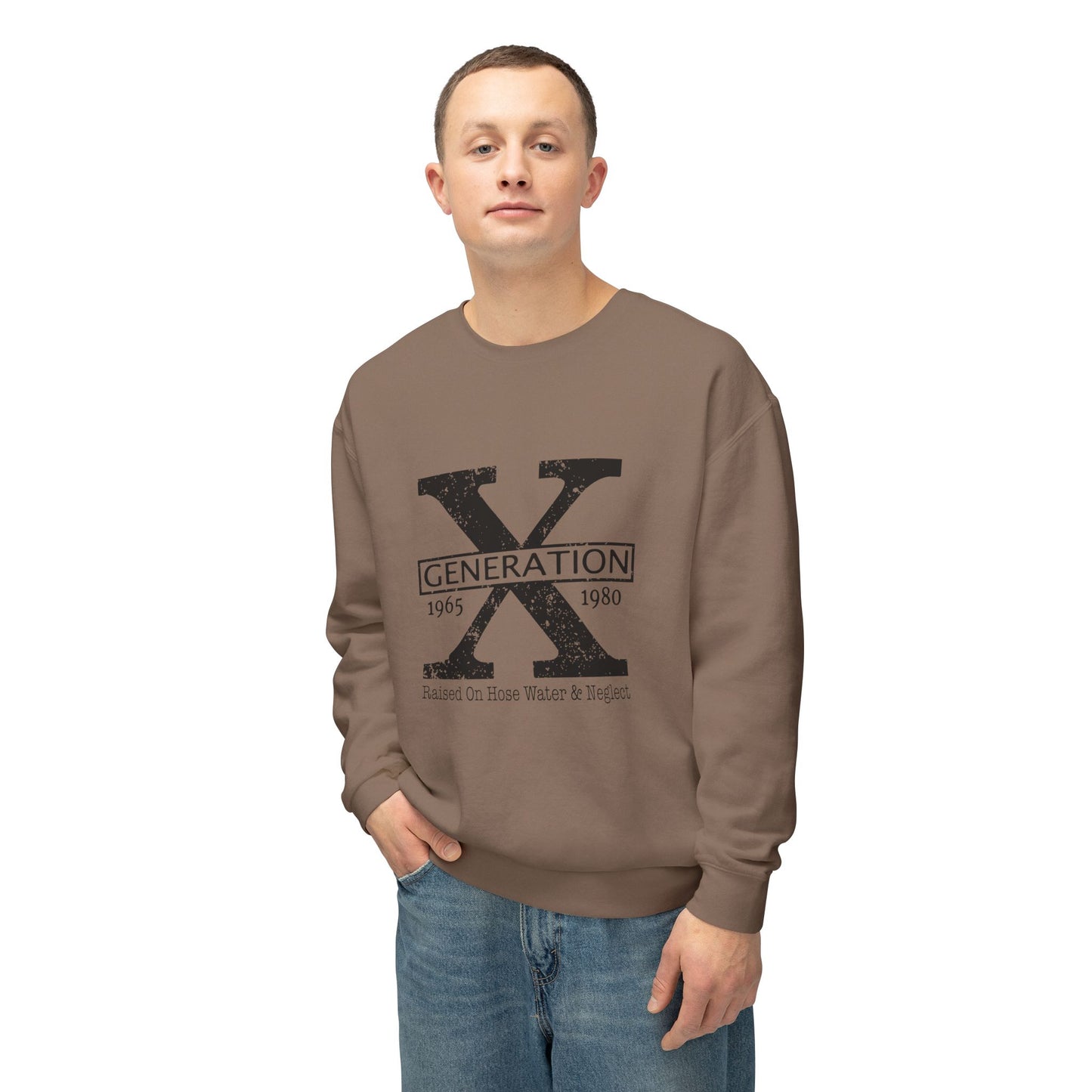 Unisex Lightweight Crewneck Sweatshirt - Gen X