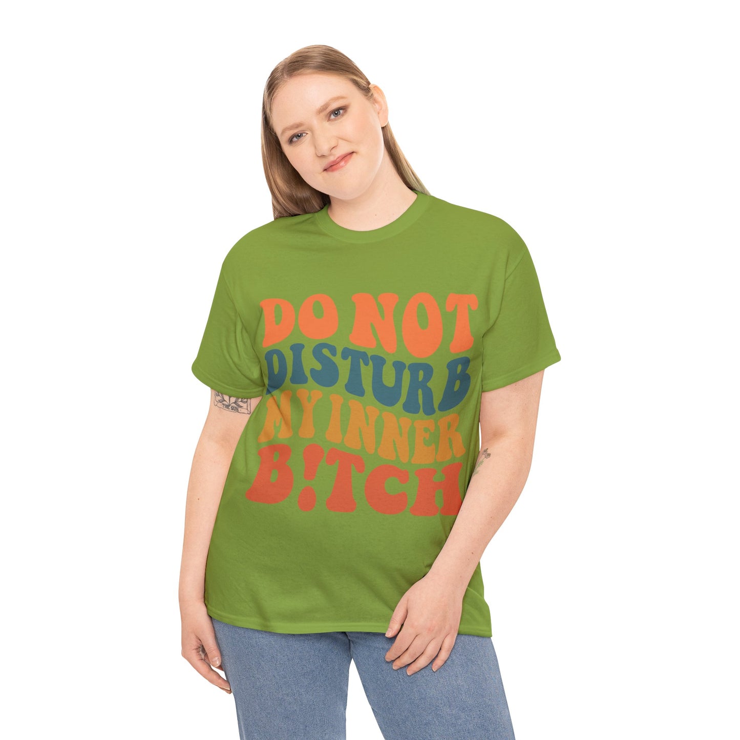 Unisex Heavy Cotton Tee - Do not disturb