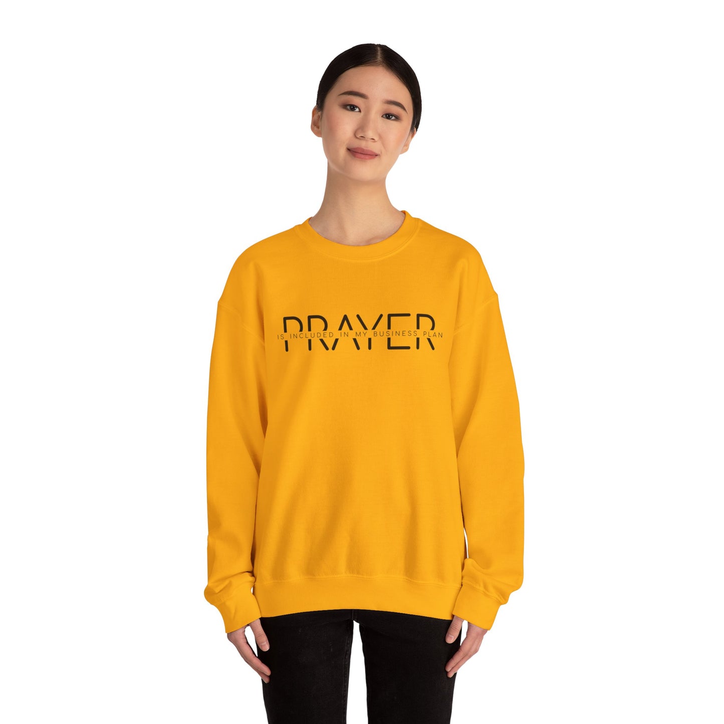 Unisex Heavy Blend™ Crewneck Sweatshirt - Prayer is included on my business plan