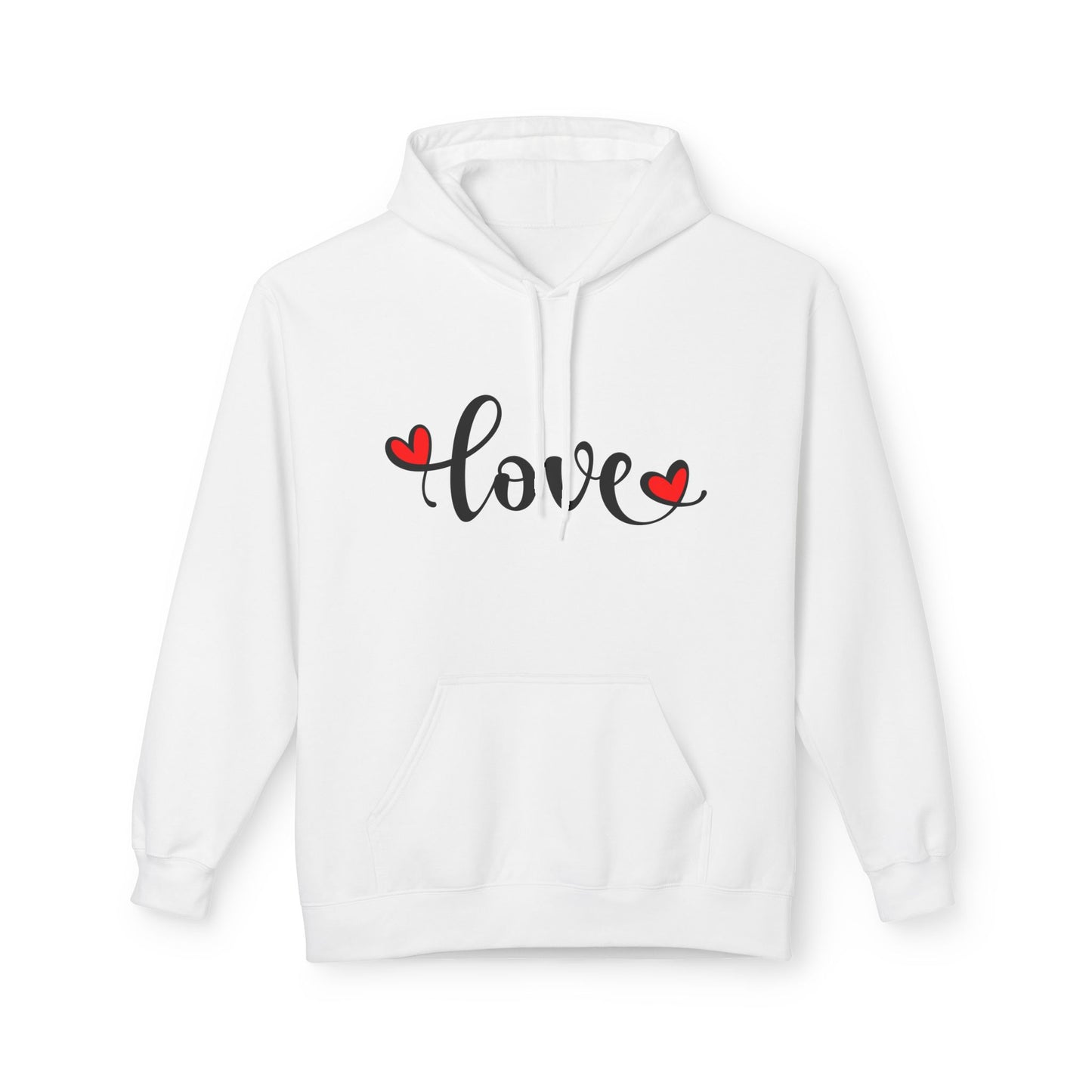 Unisex Midweight Softstyle Fleece Hoodie - Love Hoodie