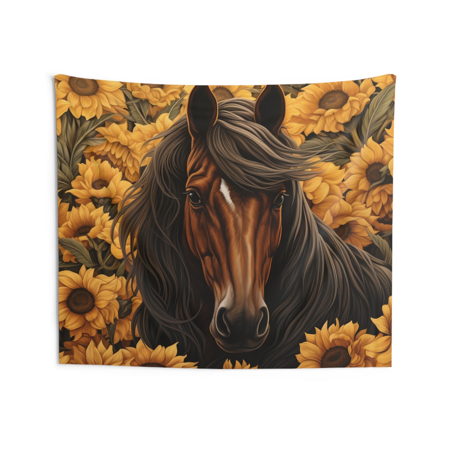 Indoor Wall Tapestries -.Horse