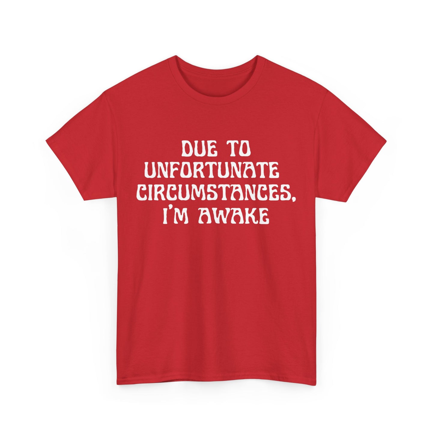 Unisex Heavy Cotton Tee - Im awake