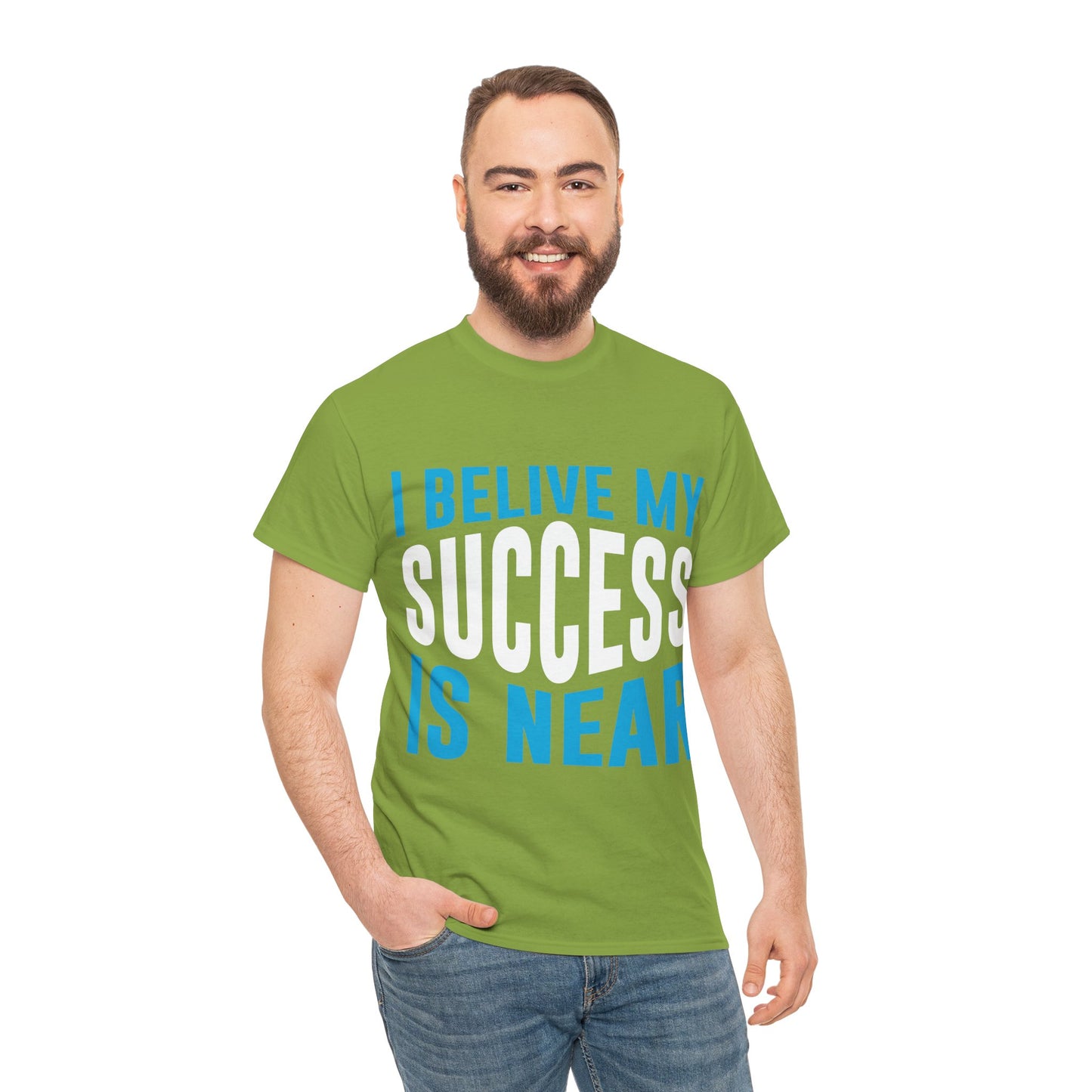 Unisex Heavy Cotton Tee - Success is Near