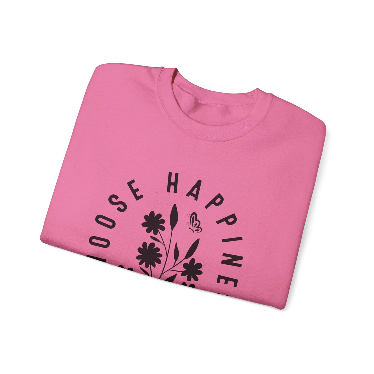 Unisex Heavy Blend™ Crewneck Sweatshirt - Choose Happiness