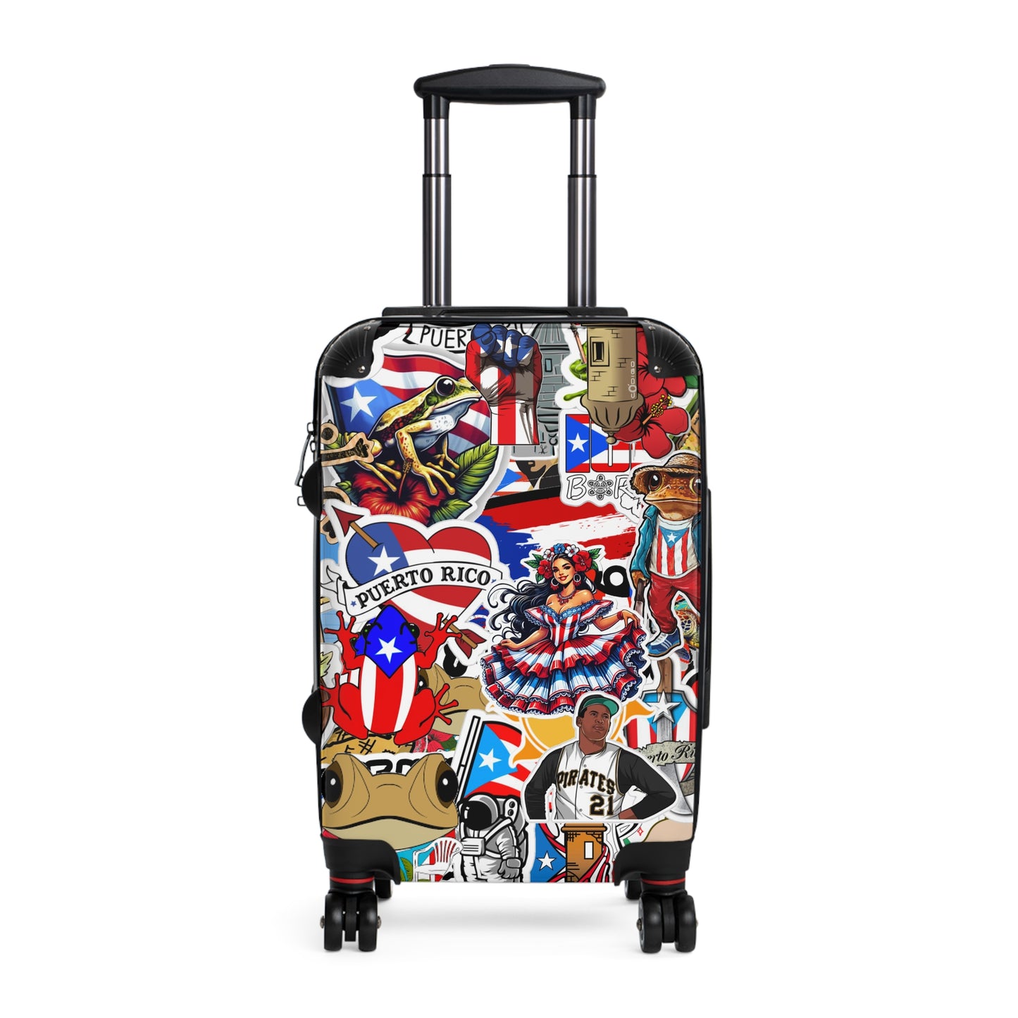 Suitcase - Puerto Rico Pride Luggage