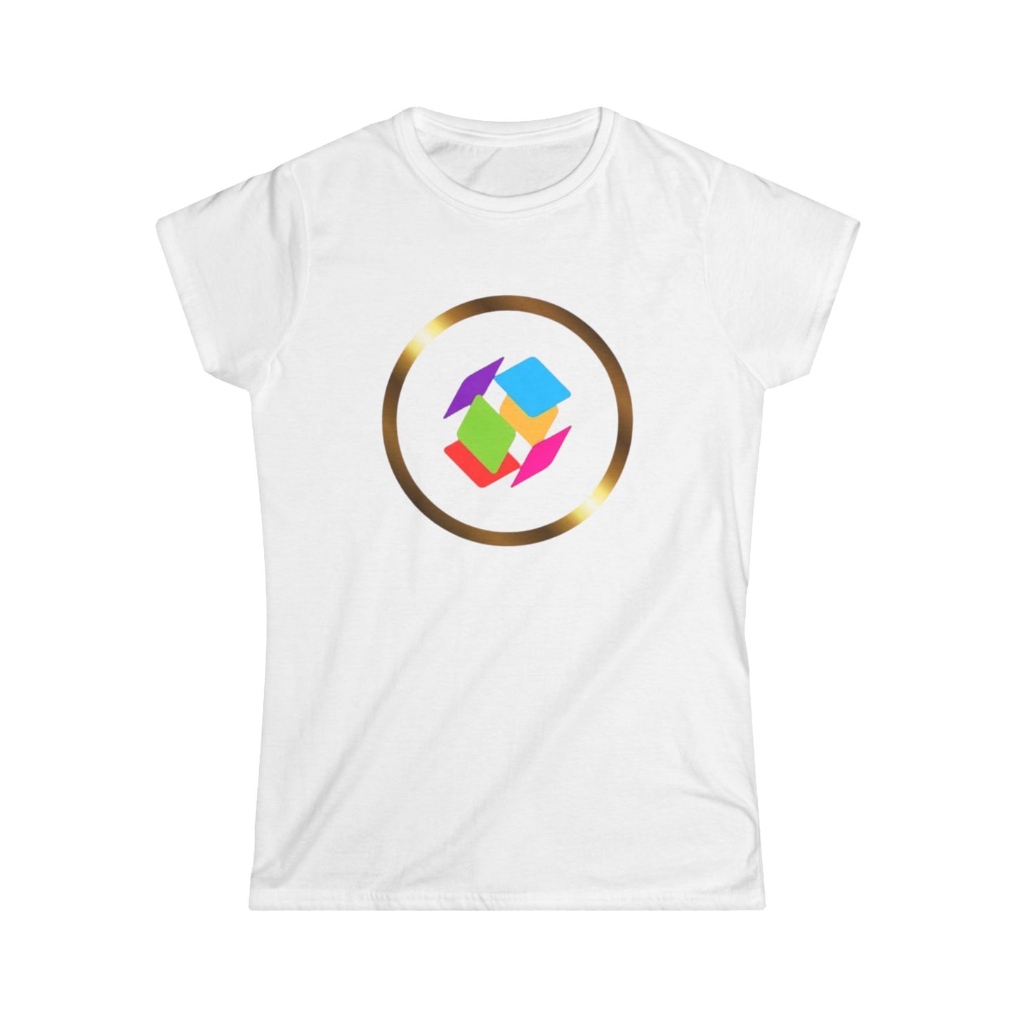 Stylish Women's Graphic Tee - Bella Luna Designs, Casual Wear, Gift Idea, Art Lover's Top, Comfortable Everyday T-Shirt