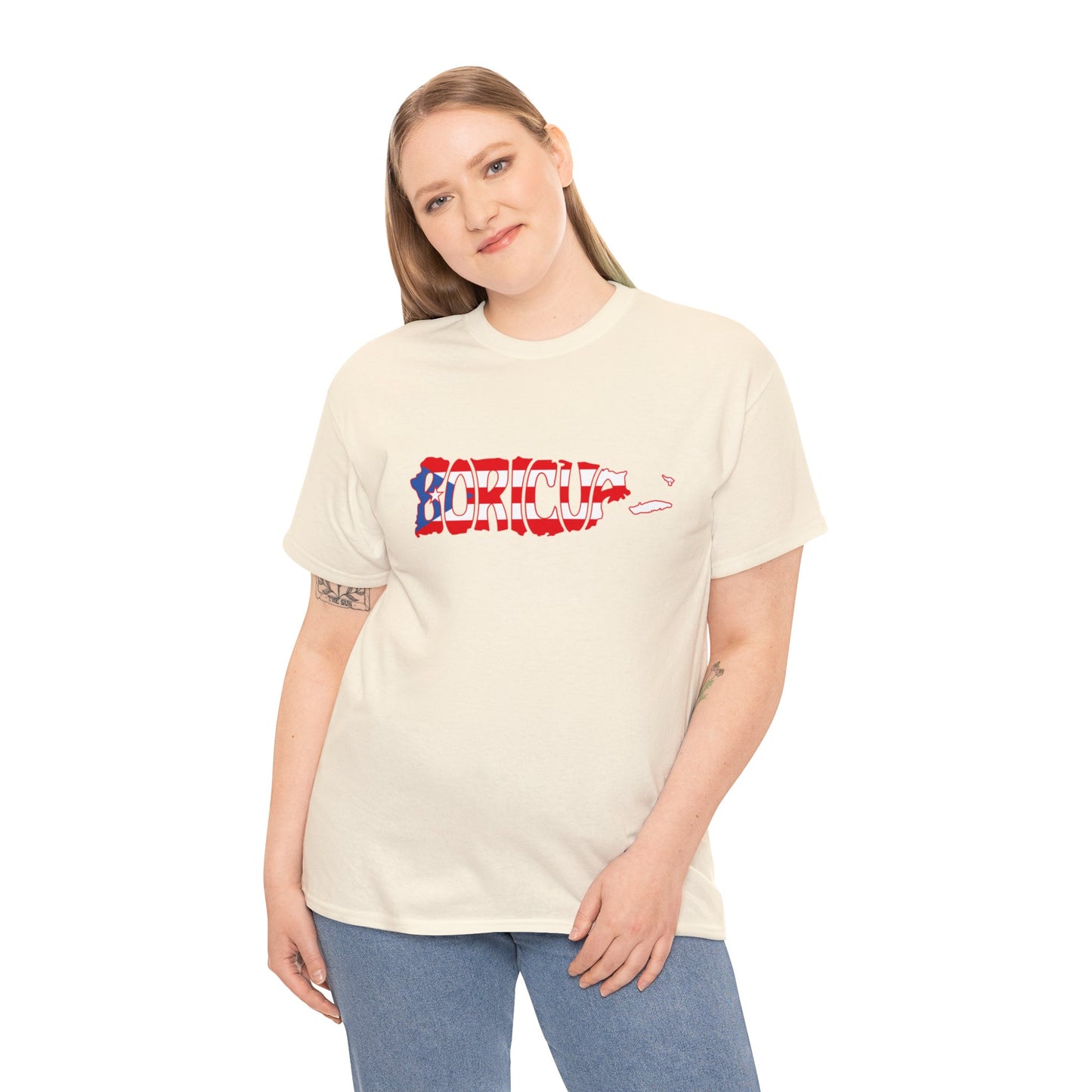 Unisex Heavy Cotton Tee - Boricua