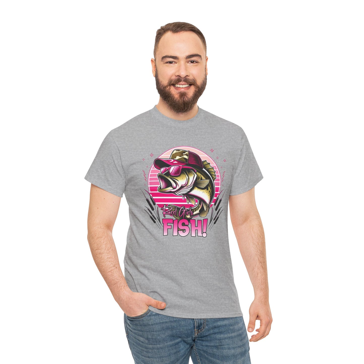Catch of the Day Fishing Tee - Unisex Heavy Cotton T-Shirt