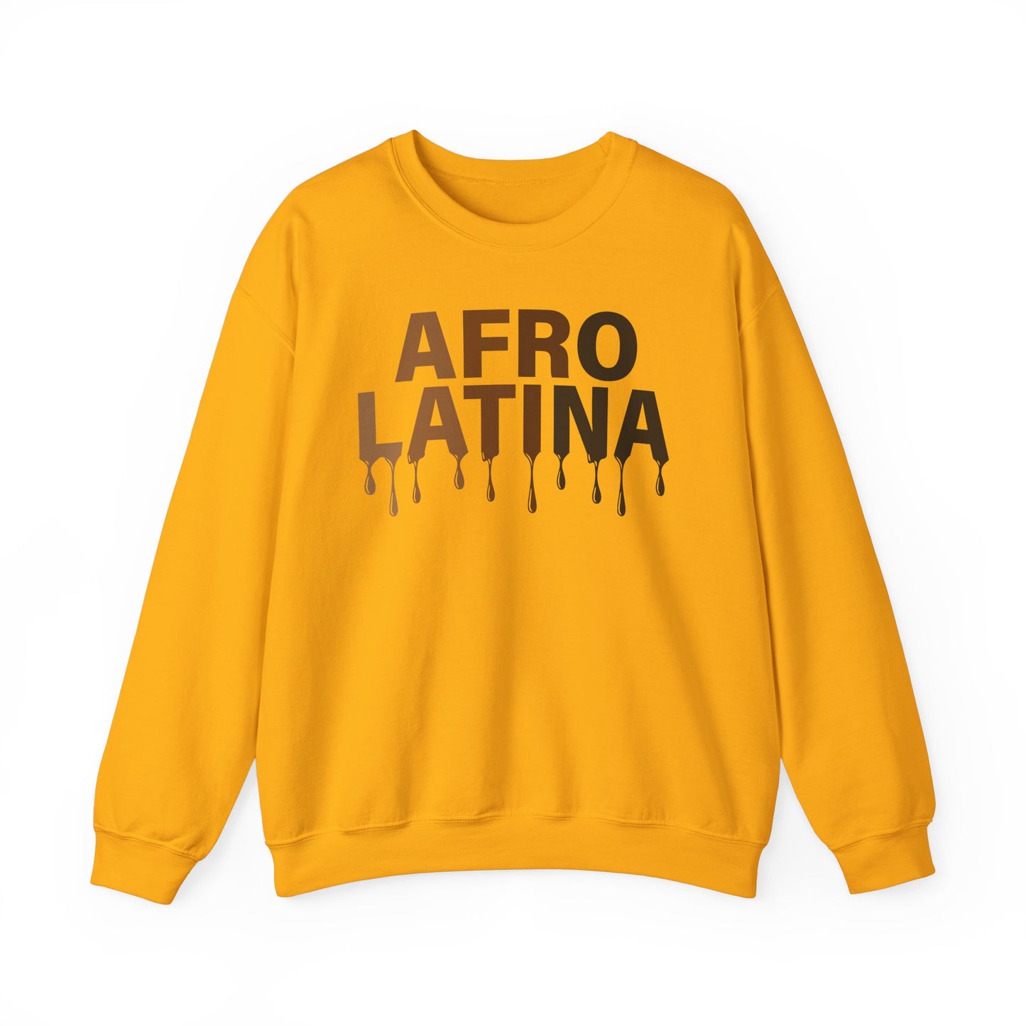 Afro Latina Pride Crewneck Sweatshirt - Unisex Heavy Blend™