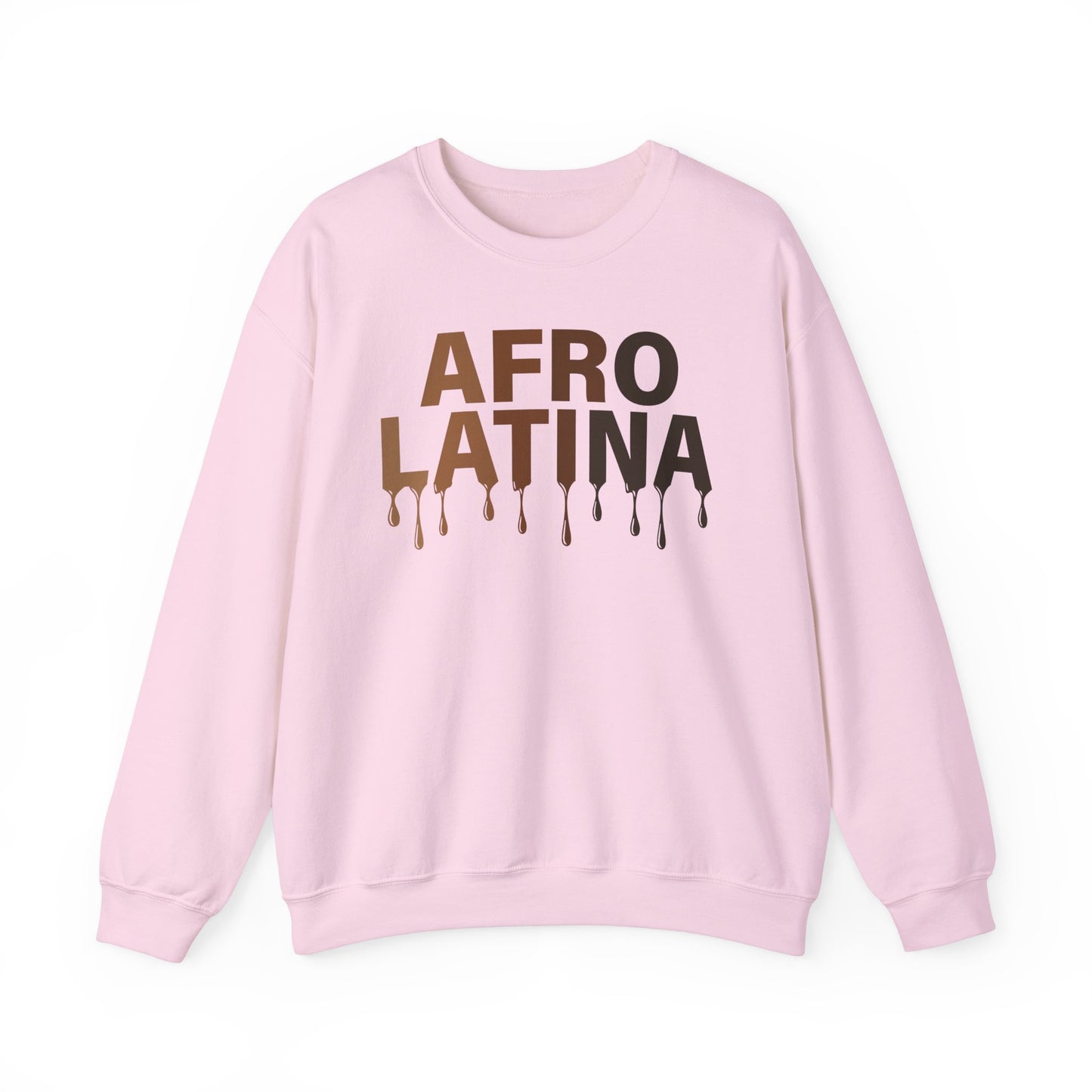 Afro Latina Pride Crewneck Sweatshirt - Unisex Heavy Blend™