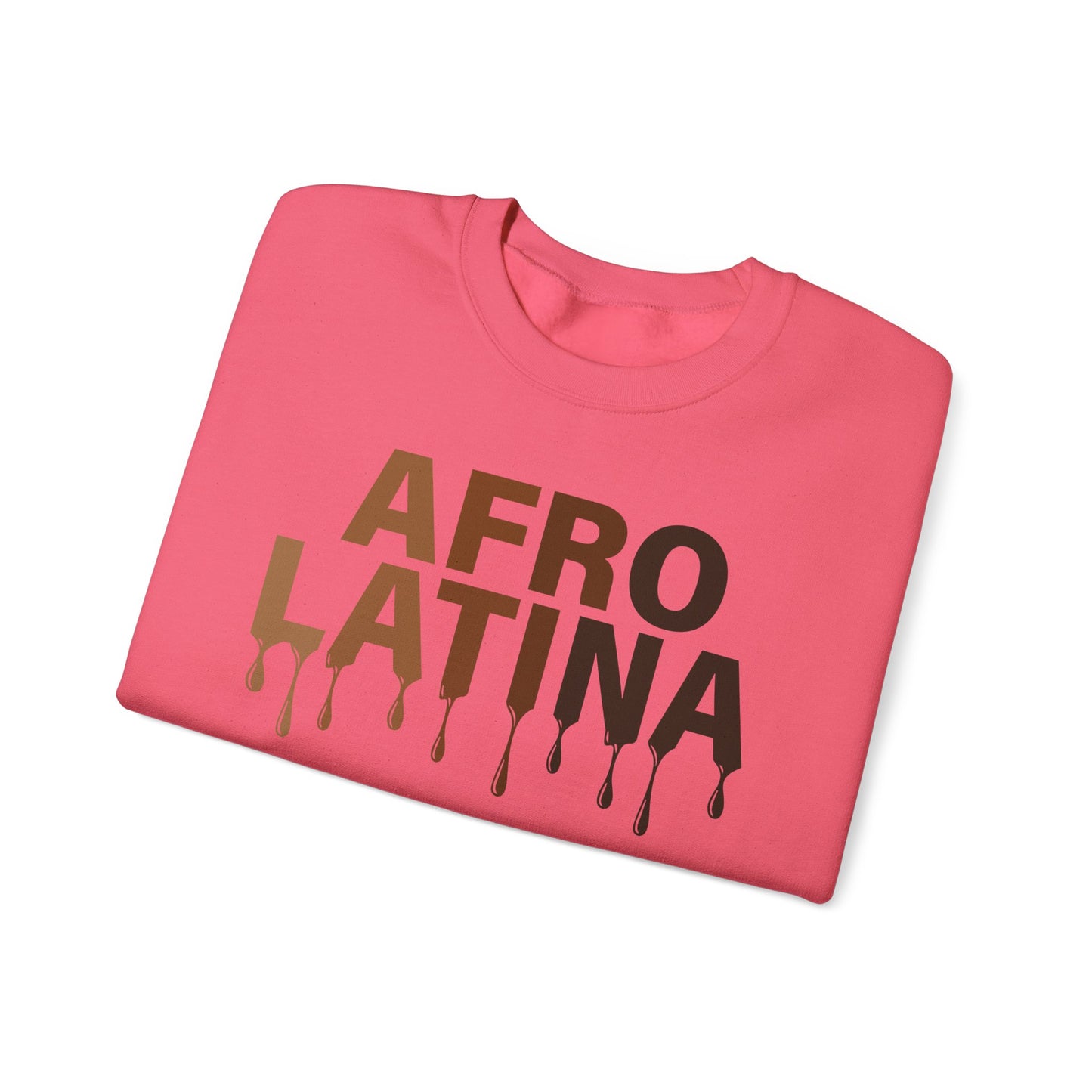 Afro Latina Pride Crewneck Sweatshirt - Unisex Heavy Blend™