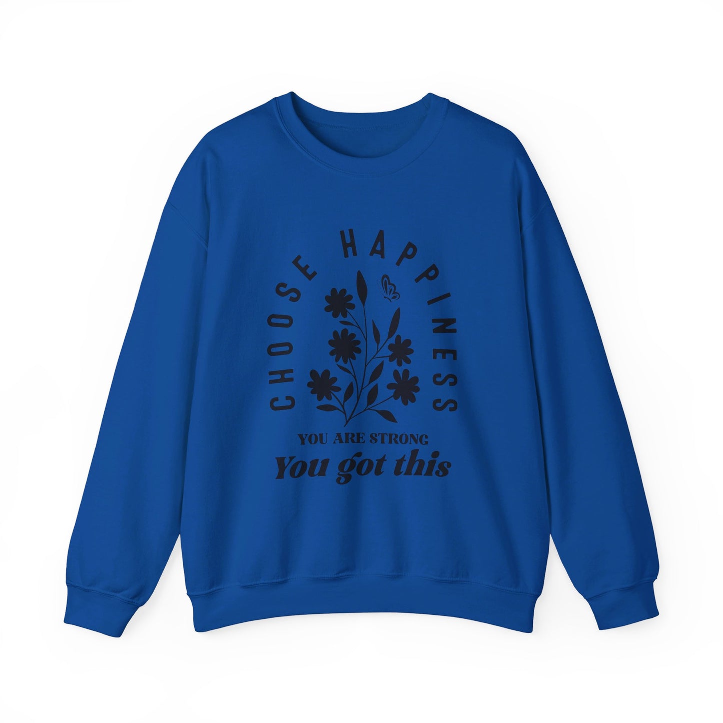 Unisex Heavy Blend™ Crewneck Sweatshirt - Choose Happiness