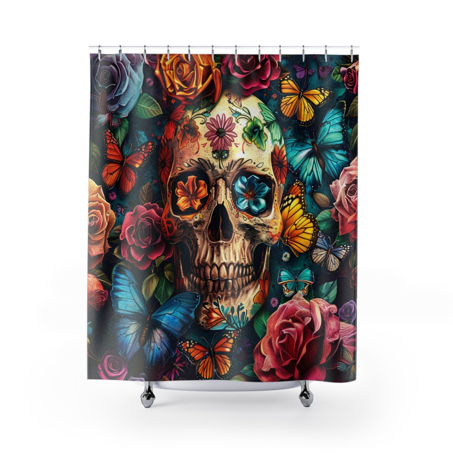 Shower Curtains- Skull